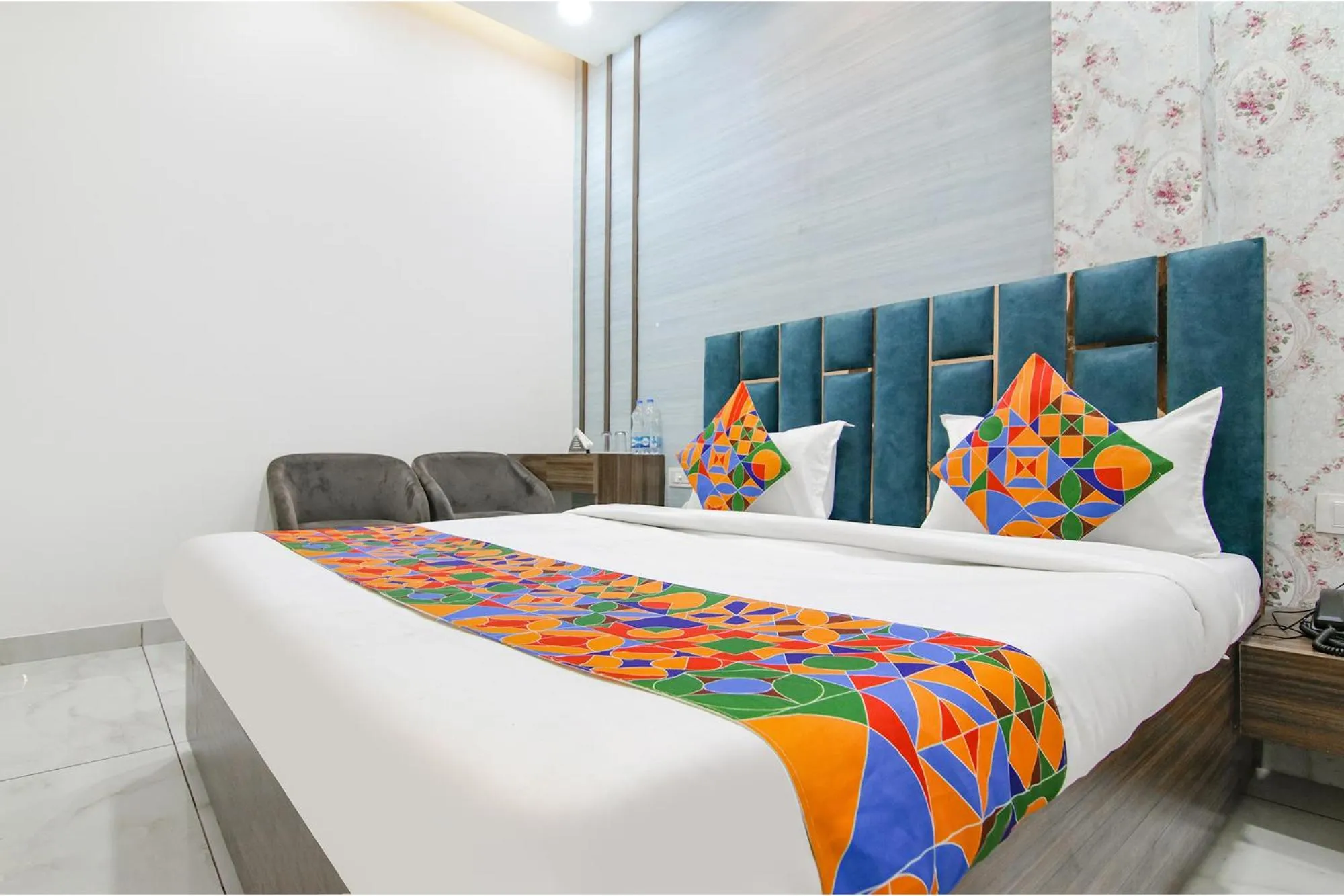 Bed in FabHotel Yellow Leaf