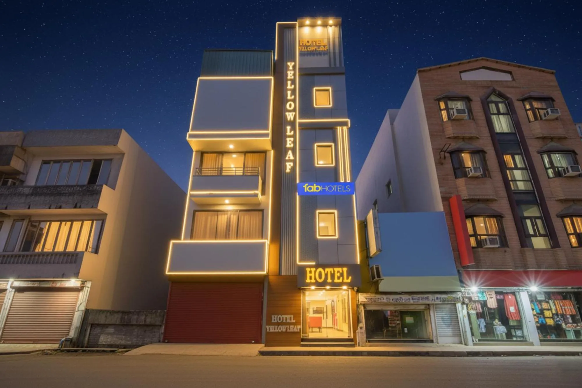 Facade/entrance in FabHotel Yellow Leaf