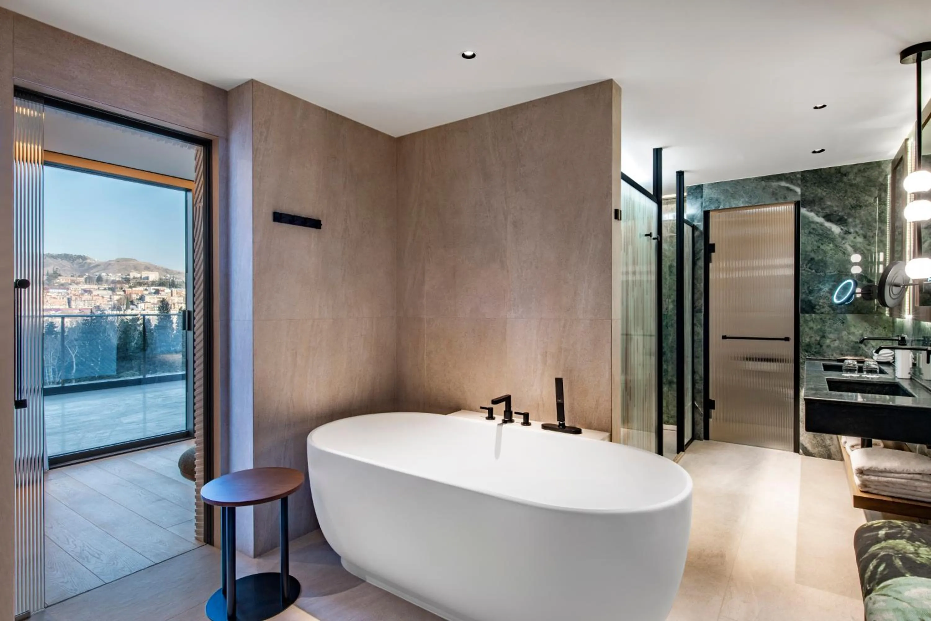 Bathroom in Swissôtel Tbilisi