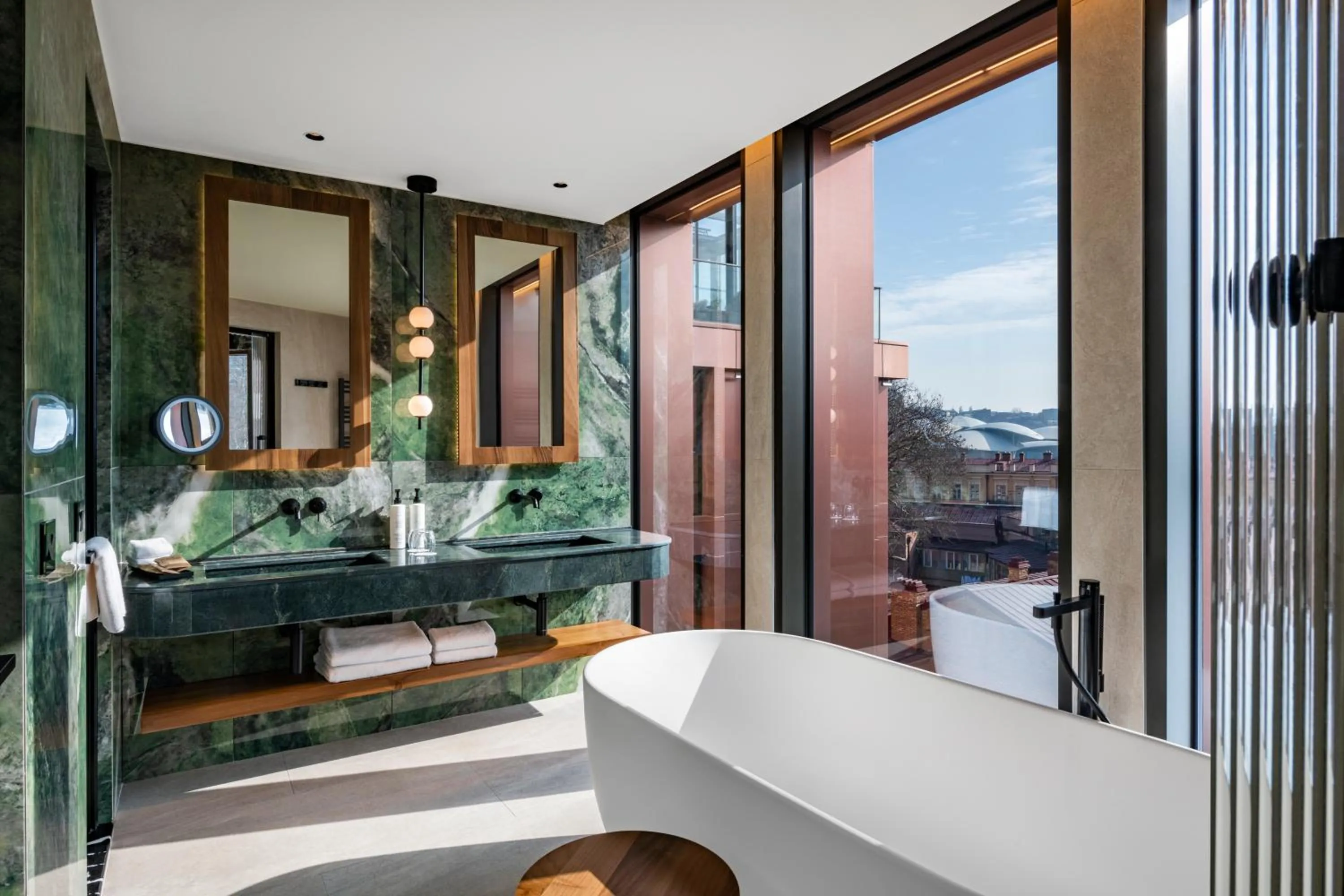 Bathroom in Swissôtel Tbilisi