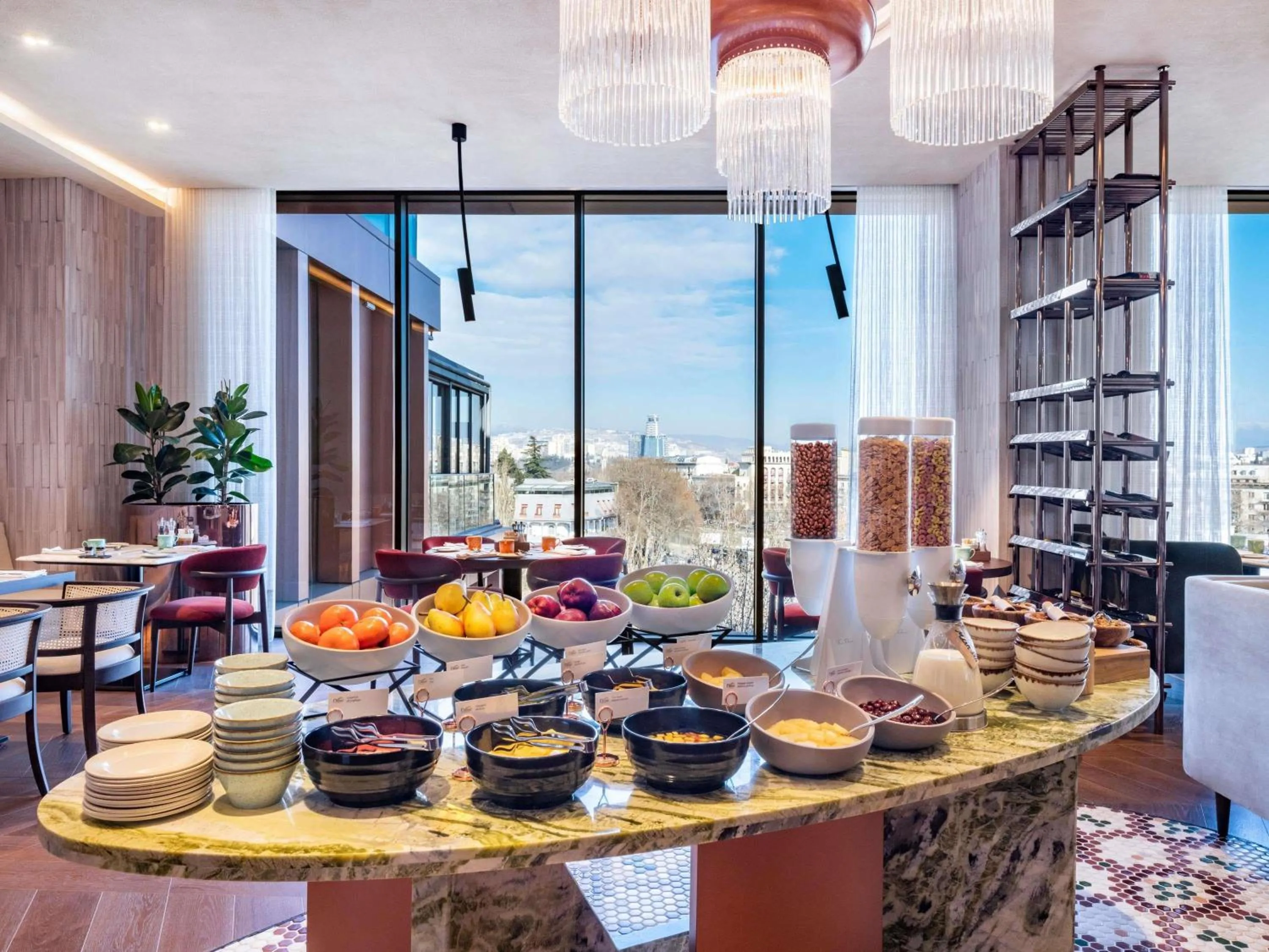 Breakfast in Swissôtel Tbilisi