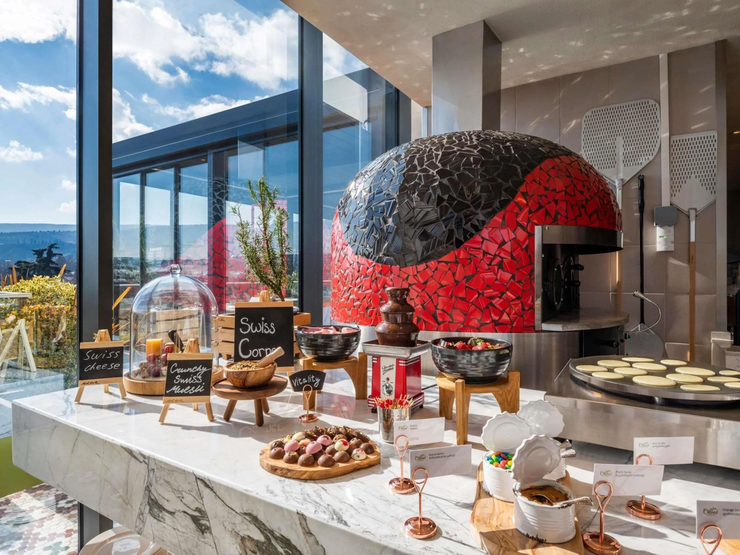 Breakfast in Swissôtel Tbilisi