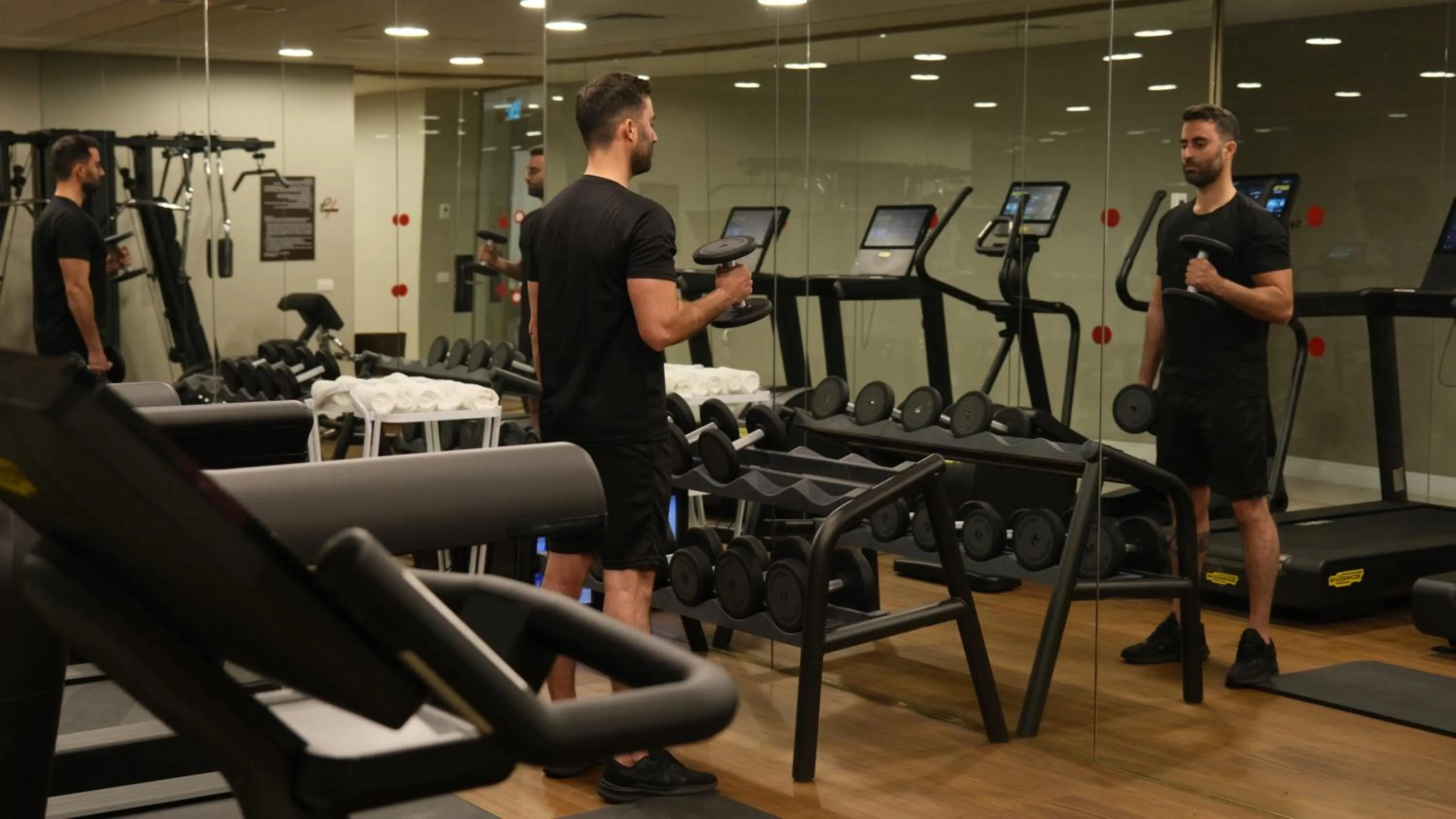Fitness centre/facilities in Theatron Jerusalem Hotel & Spa - MGallery Collection