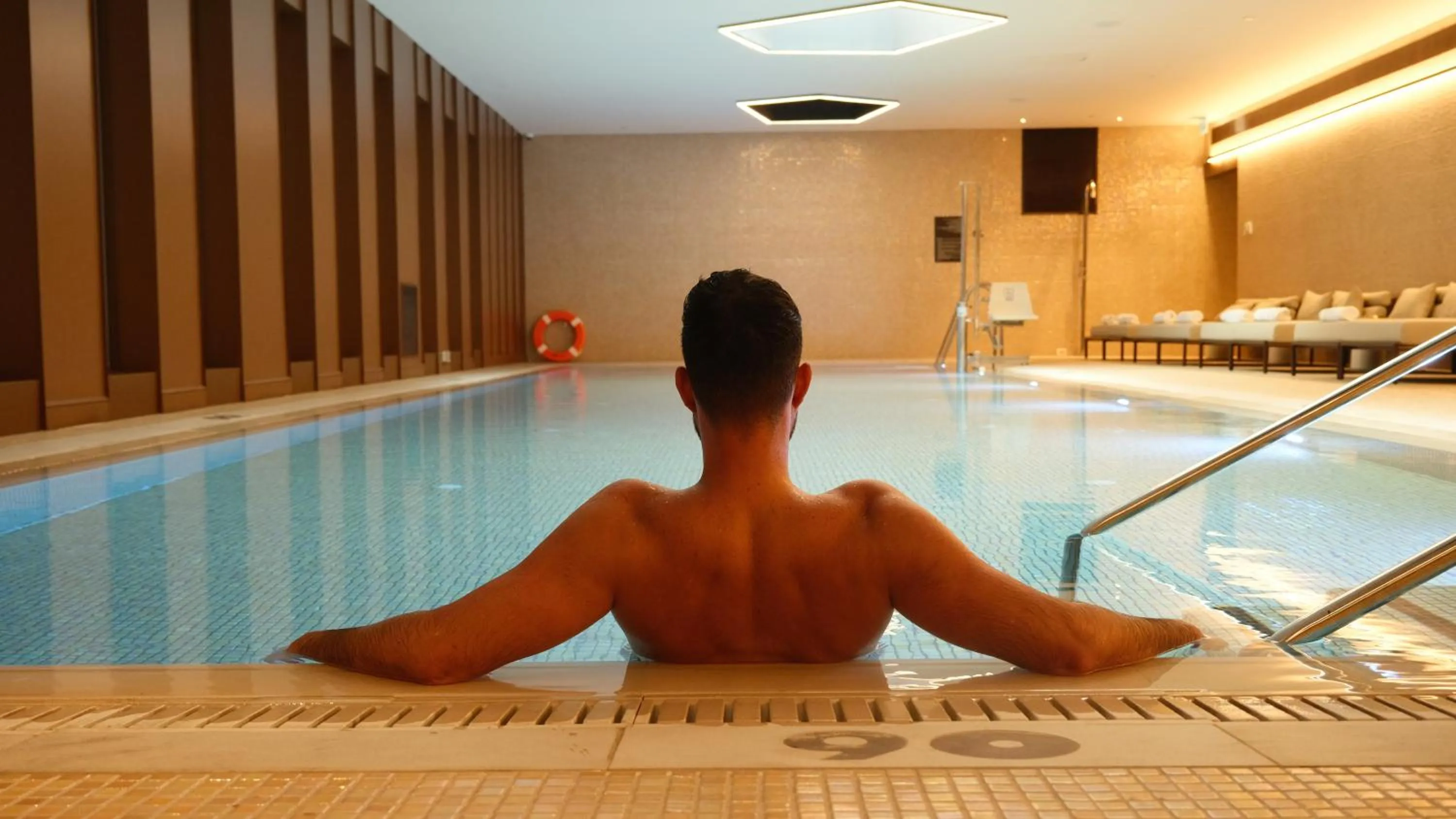 Swimming pool in Theatron Jerusalem Hotel & Spa - MGallery Collection