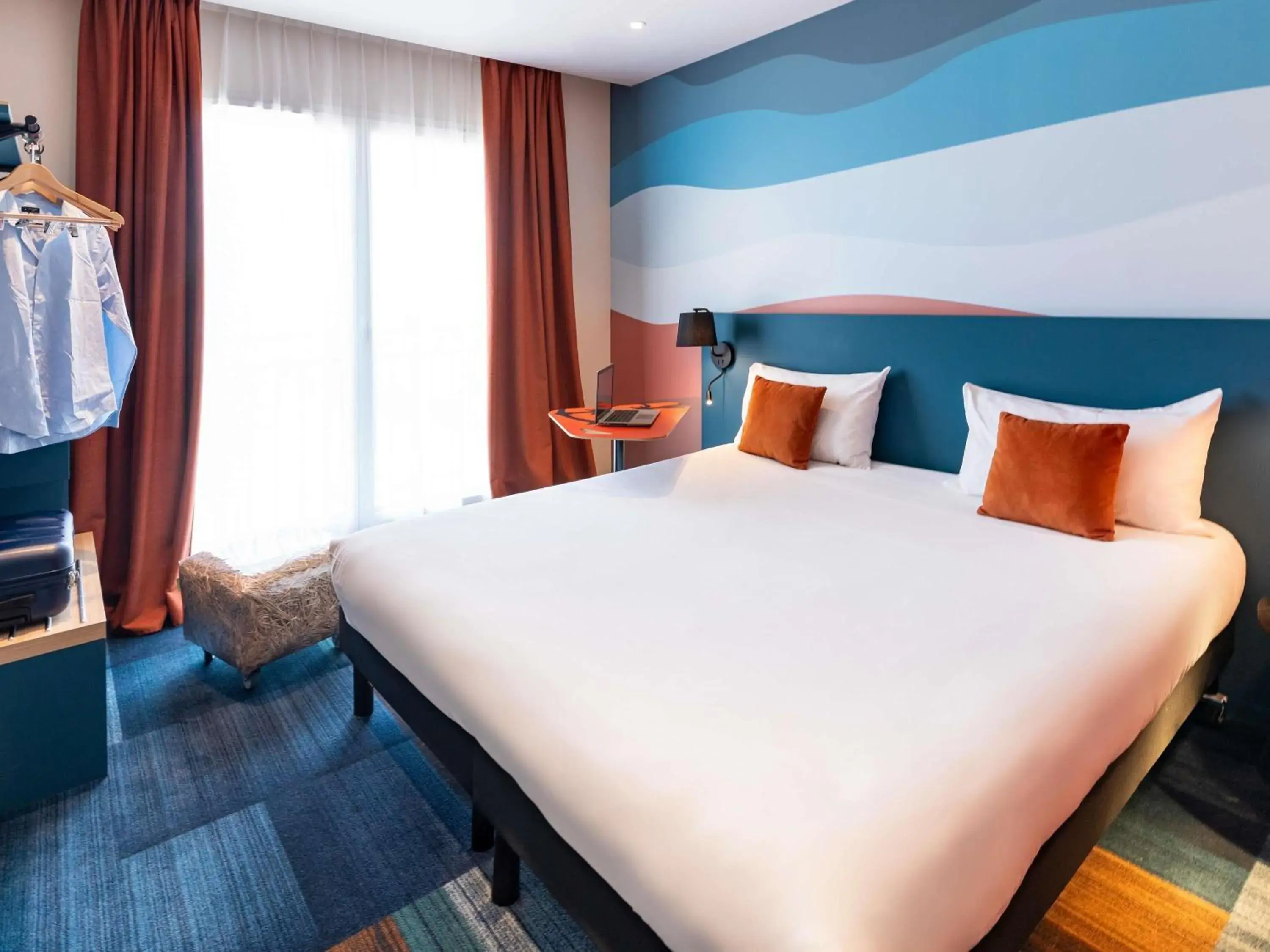 Bedroom, Bed in Ibis Styles Miramas Bedroom, Bed in Ibis Styles Miramas