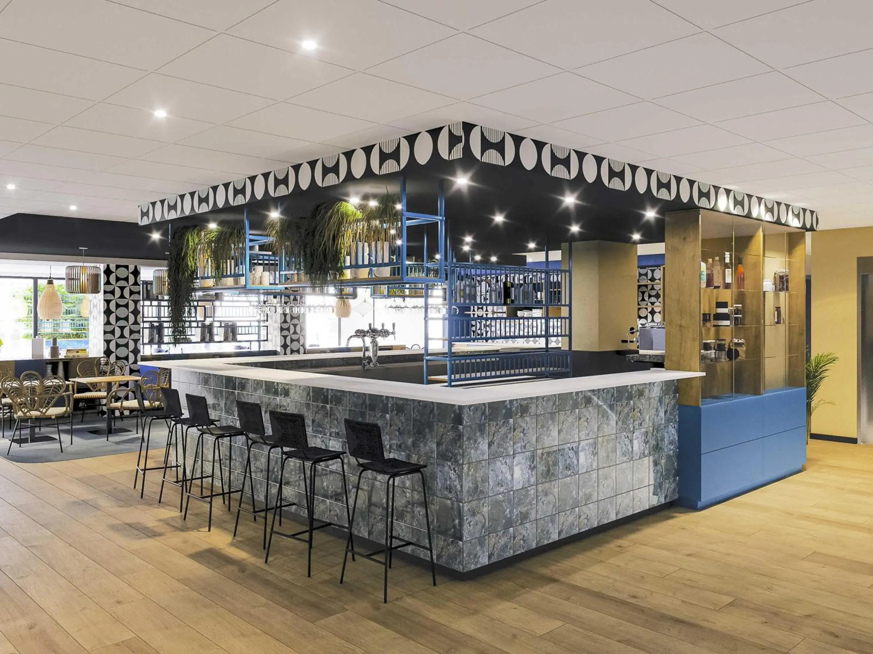 Lounge or bar in Ibis Styles Miramas Lounge or bar in Ibis Styles Miramas