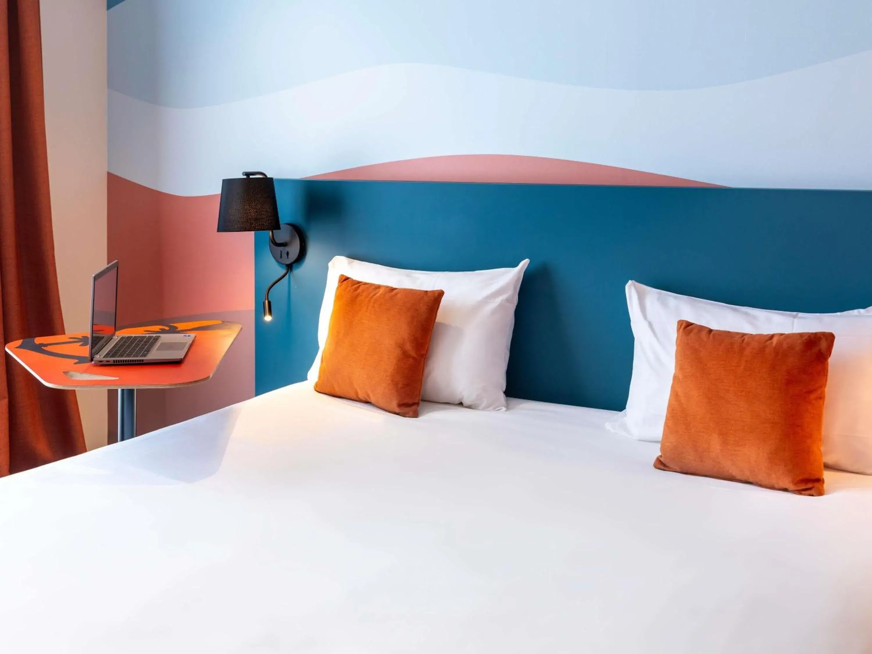 Bedroom, Bed in Ibis Styles Miramas Bedroom, Bed in Ibis Styles Miramas