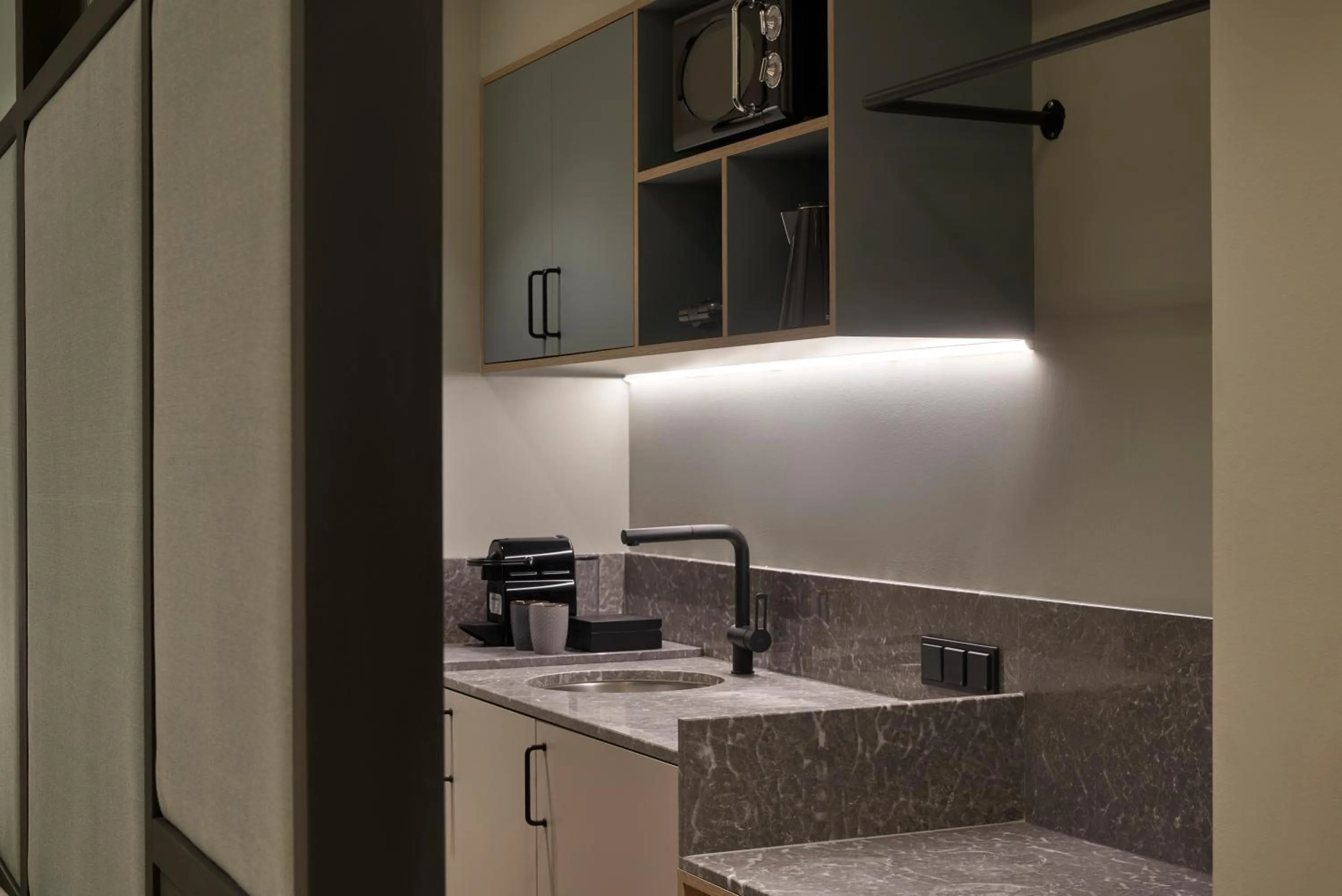 Kitchen or kitchenette in Thirtynine Urban Stay