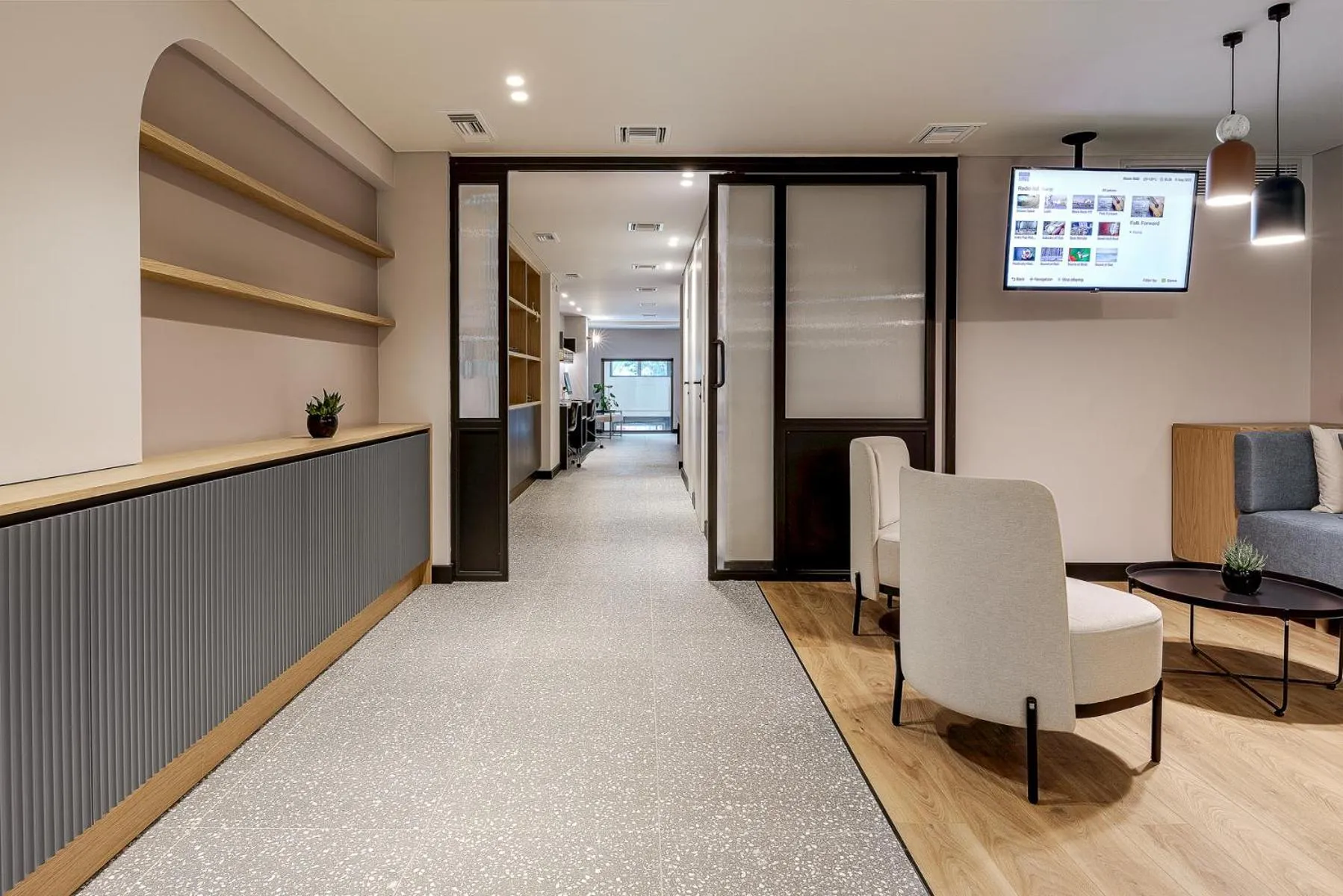 Communal lounge/ TV room in Thirtynine Urban Stay