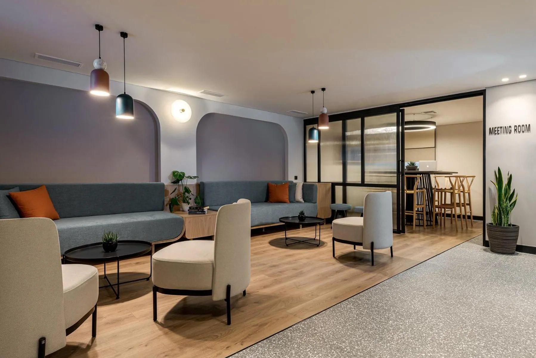 Communal lounge/ TV room in Thirtynine Urban Stay