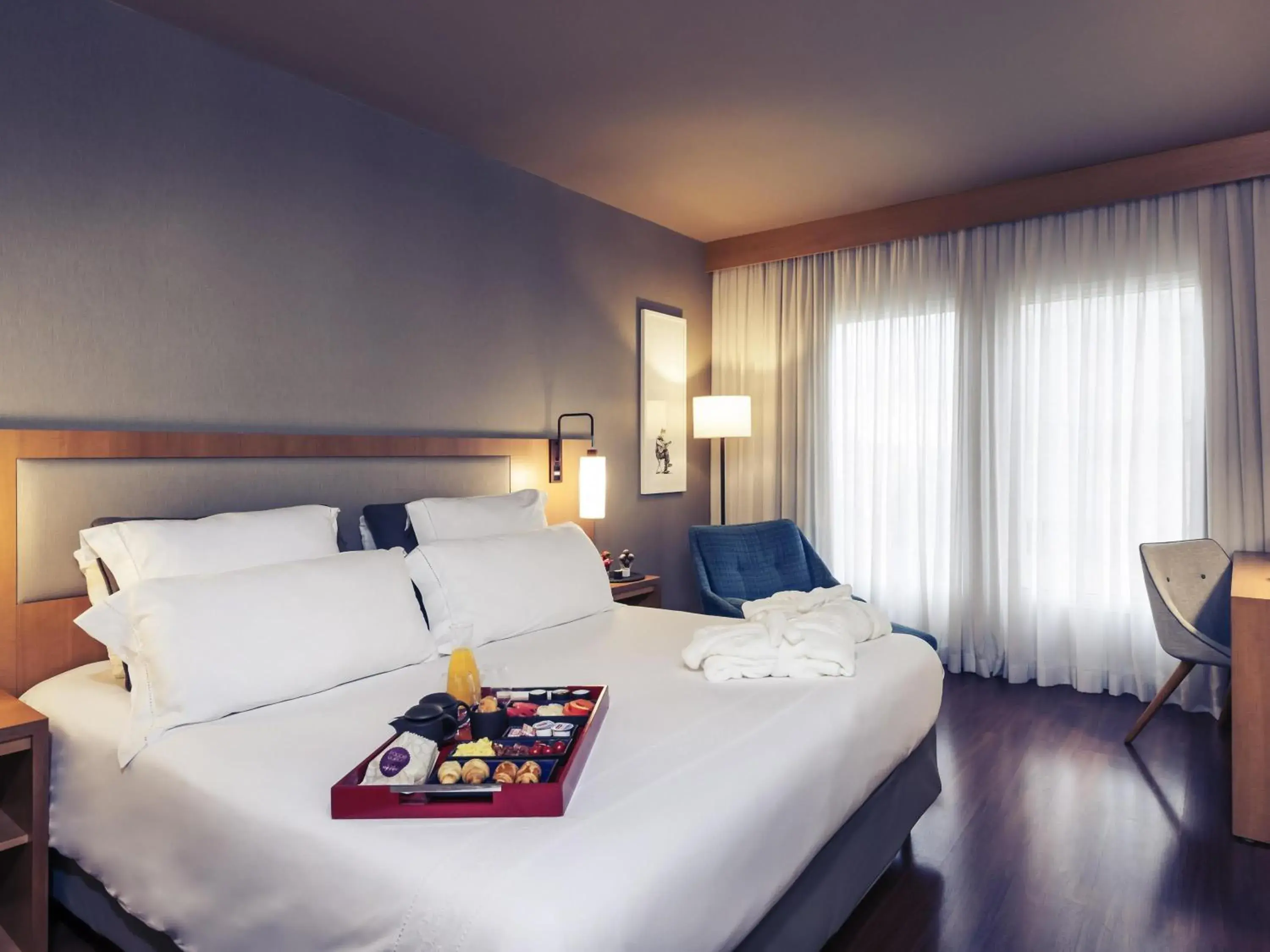 Bedroom, Bed in Mercure Campinas Bedroom, Bed in Mercure Campinas