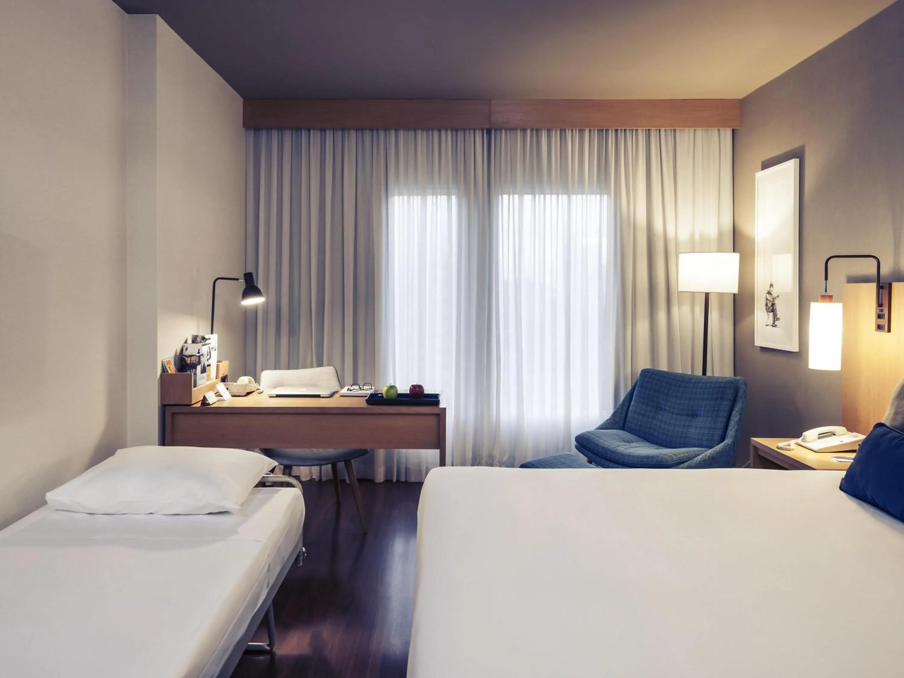 Bedroom, Bed in Mercure Campinas