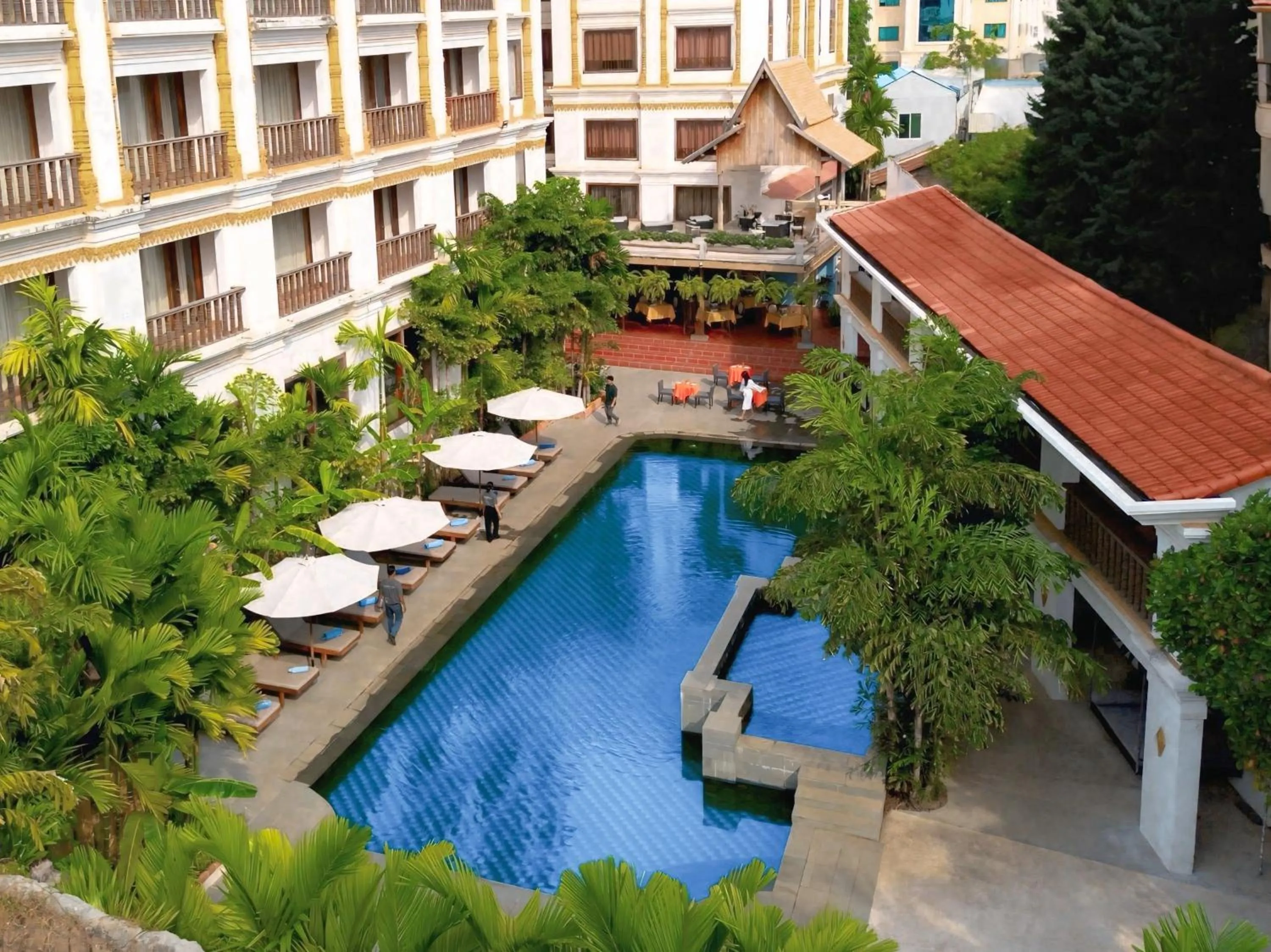 Swimming pool in Angkor Land Urban Boutique