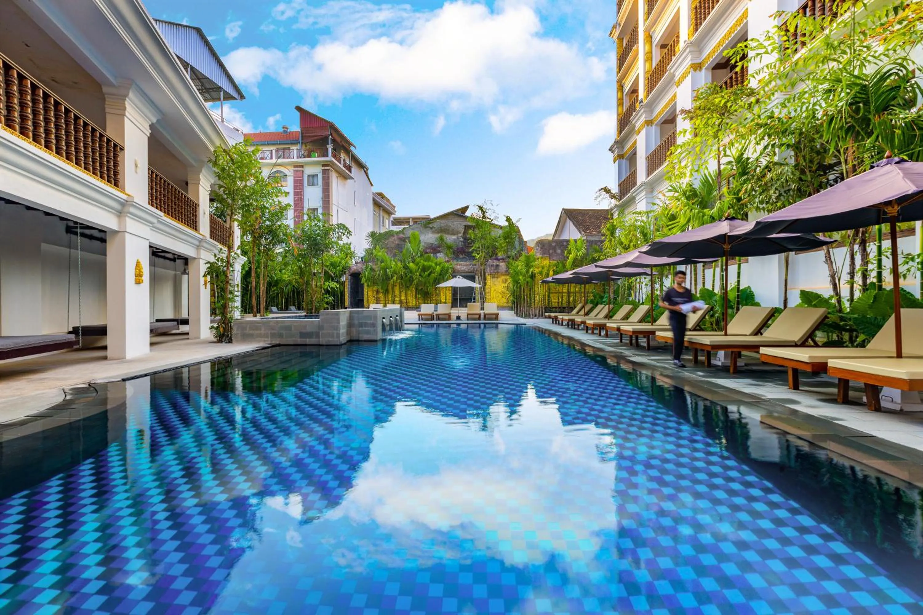 Swimming pool in Angkor Land Urban Boutique