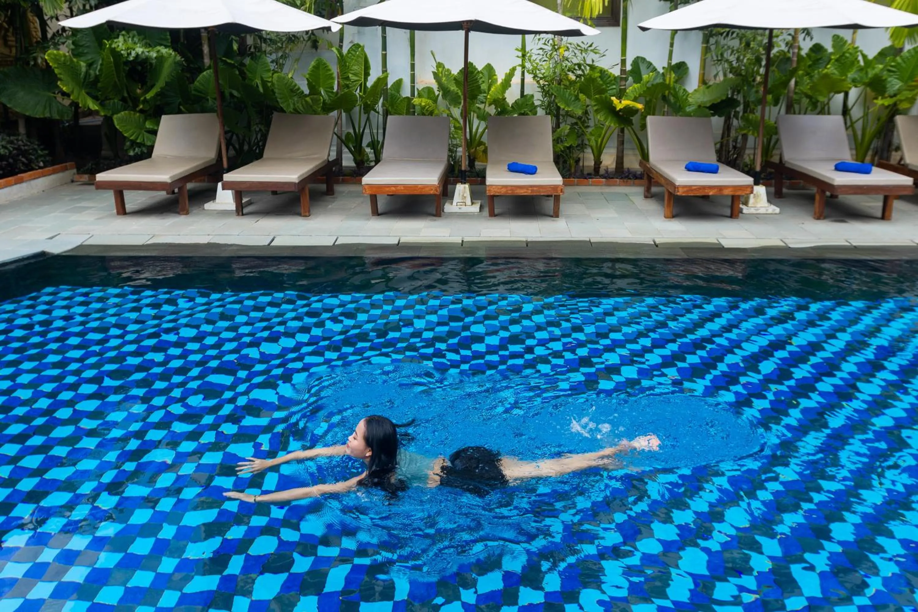 Swimming pool in Angkor Land Urban Boutique