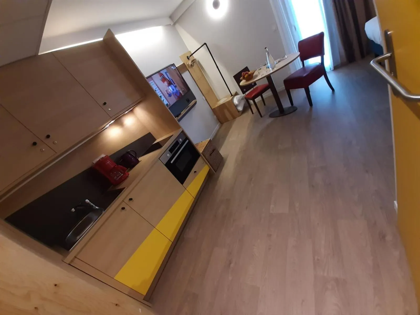 Balcony/Terrace in greet hotel Castets Coeur des Landes