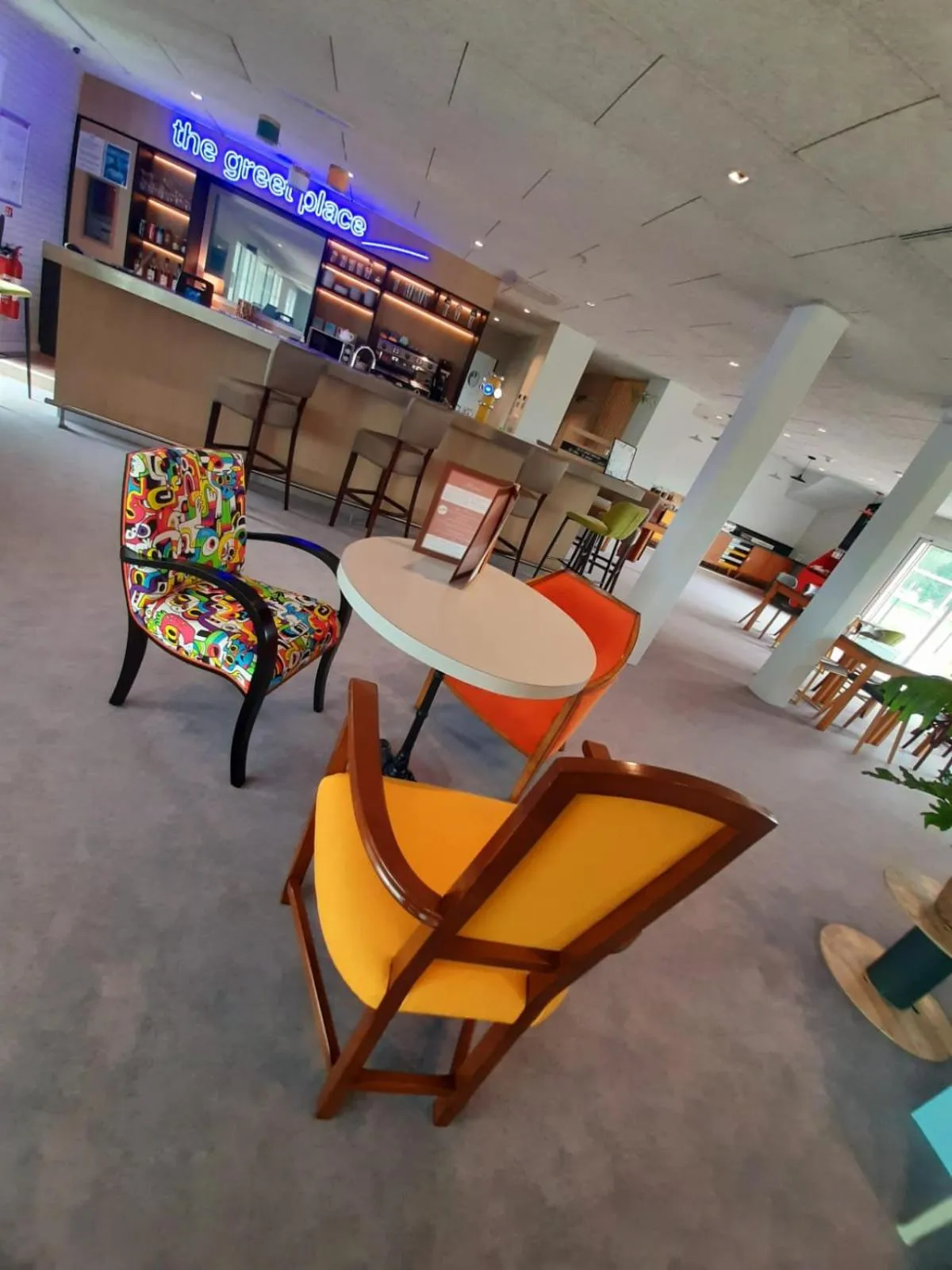 Lobby or reception in greet hotel Castets Coeur des Landes