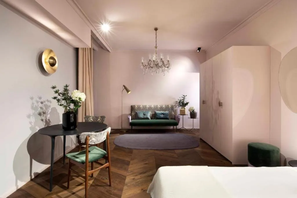 Living room, Bed in Agora' - Boutique Stays