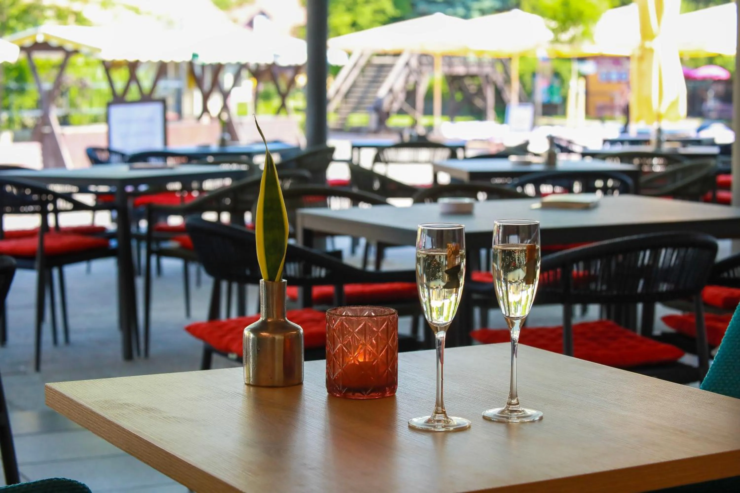 Restaurant/places to eat in SPREE. Hotel am Hafen