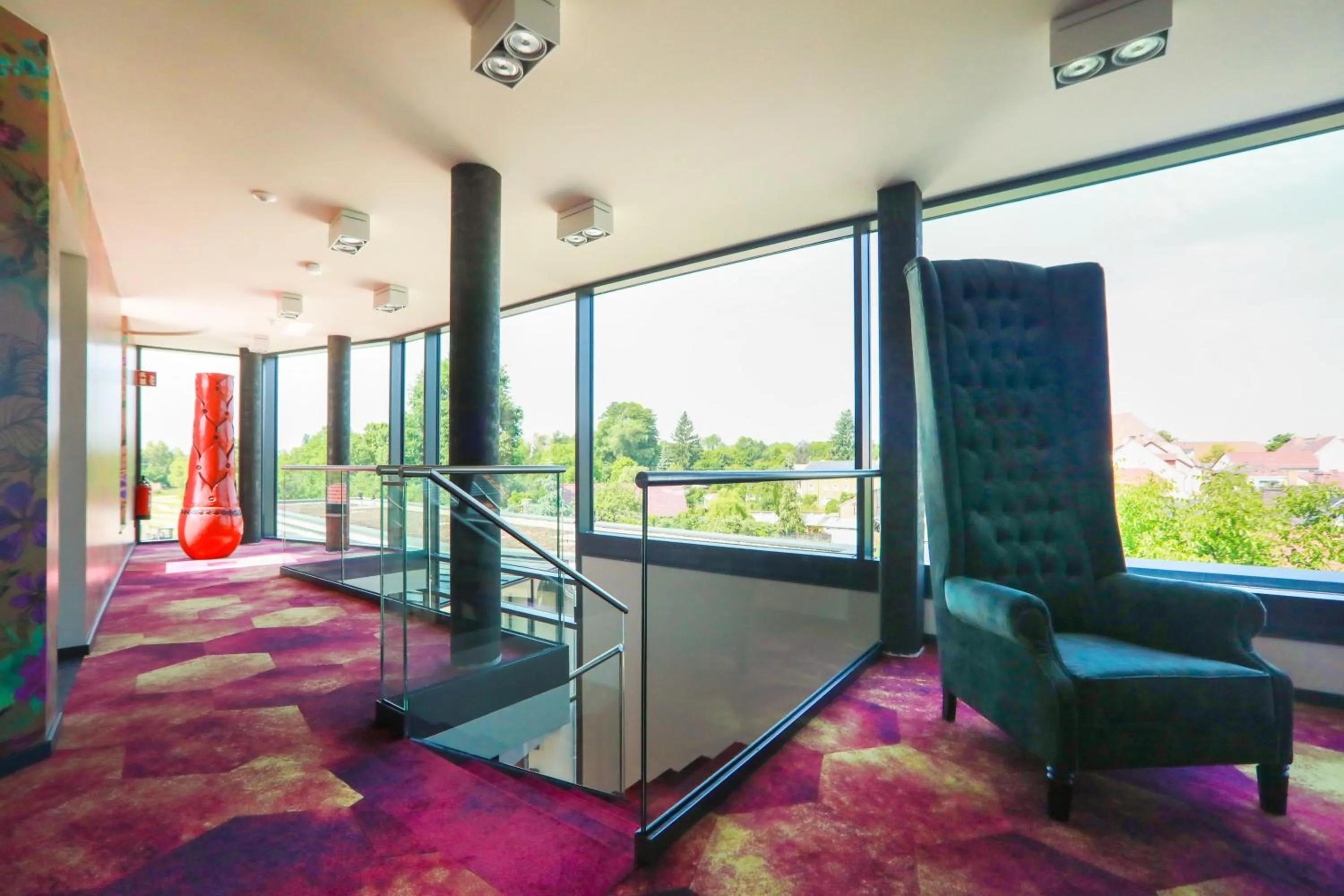 View (from property/room) in SPREE. Hotel am Hafen