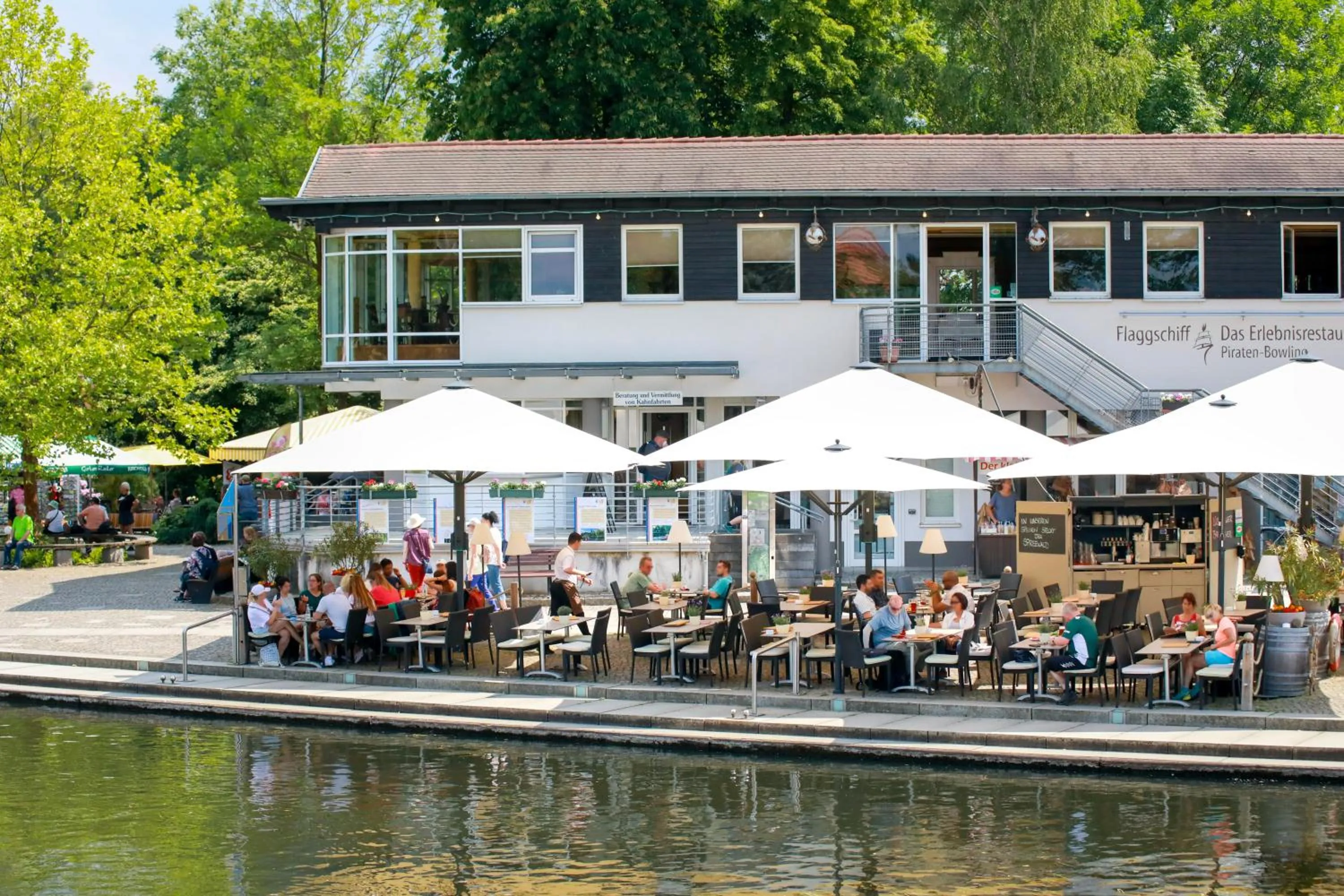 Restaurant/places to eat in SPREE. Hotel am Hafen