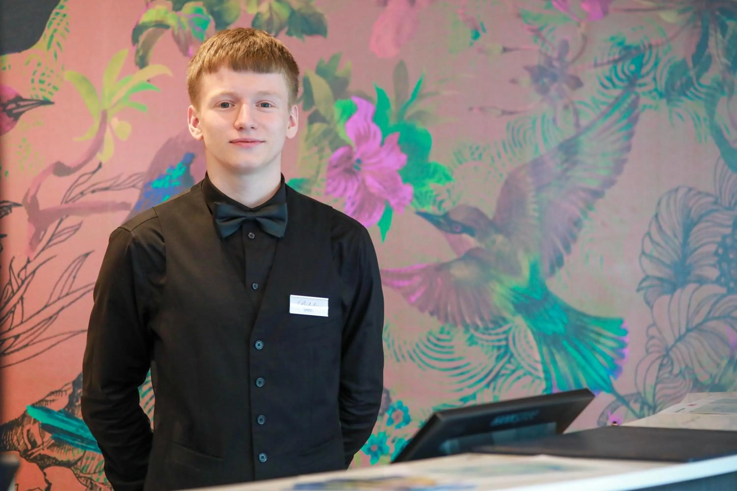 Lobby or reception in SPREE. Hotel am Hafen