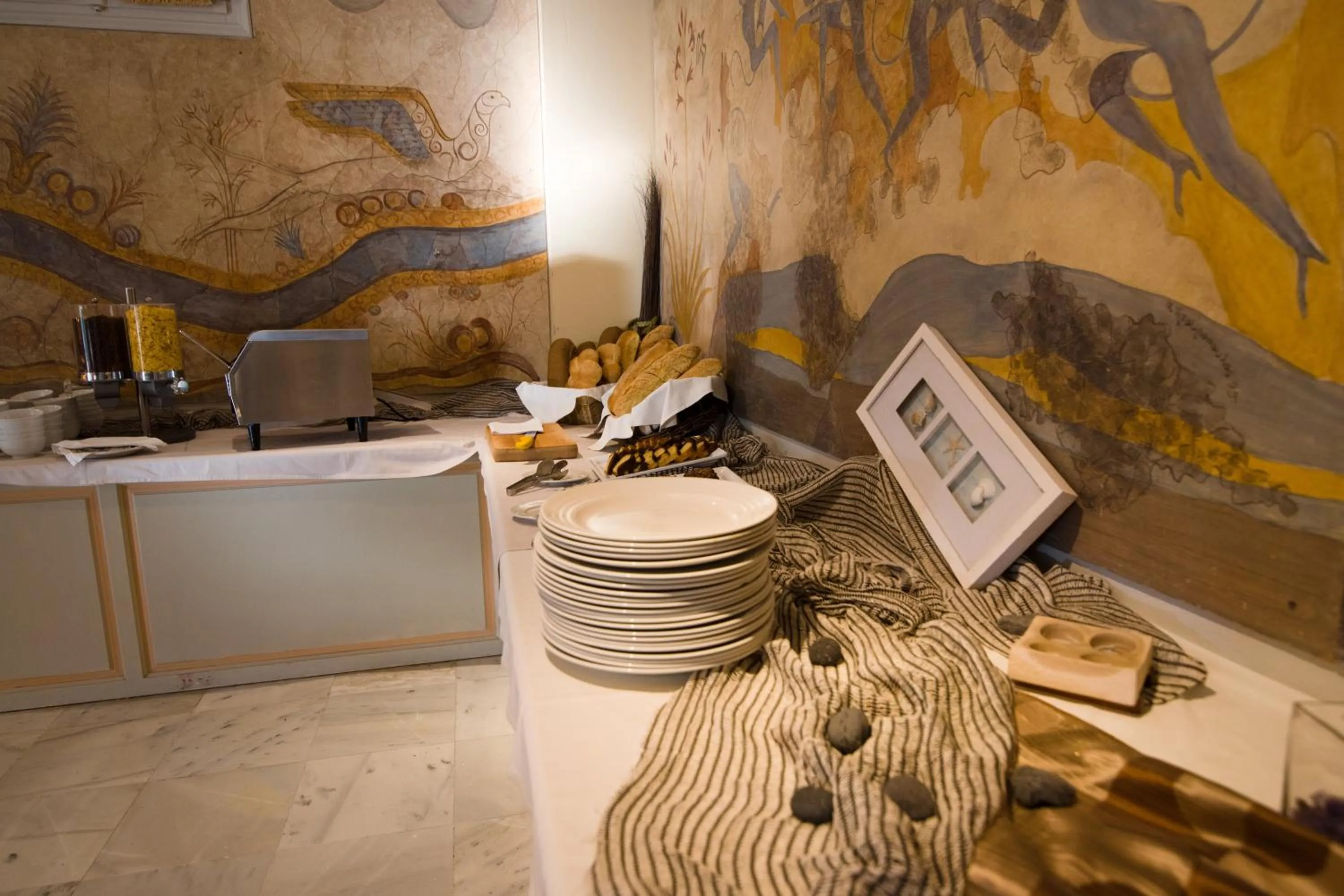 Buffet breakfast in Antinea Suites Hotel & Spa