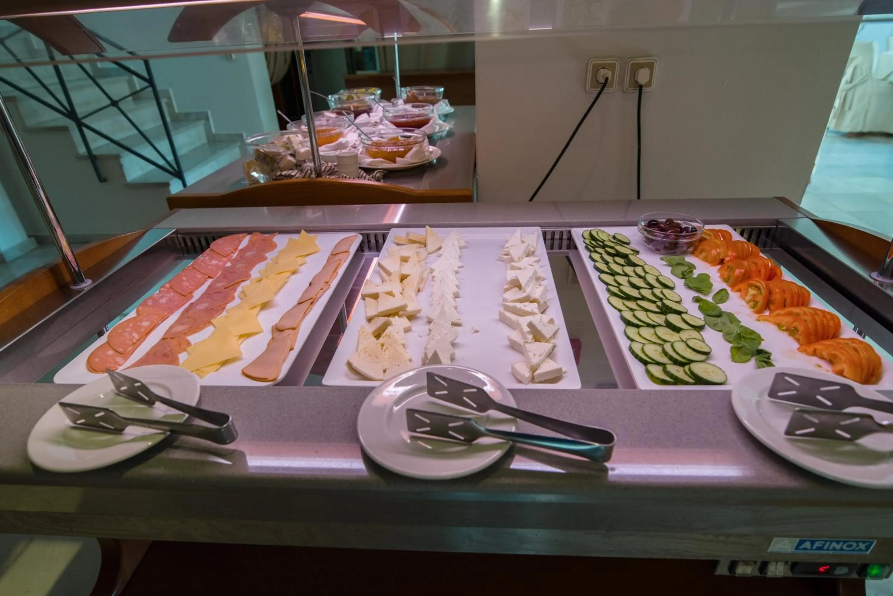 Buffet breakfast in Antinea Suites Hotel & Spa