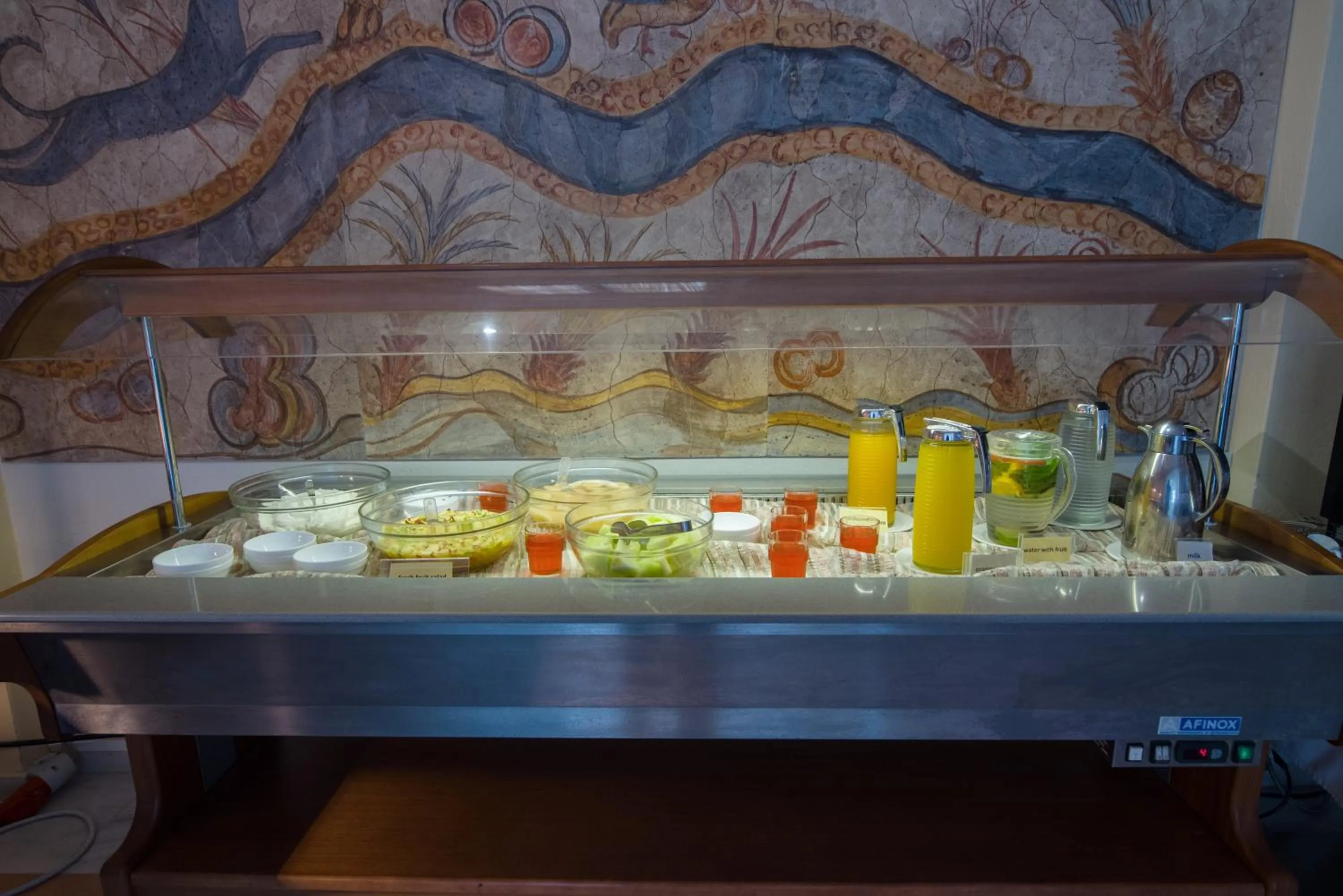 Buffet breakfast in Antinea Suites Hotel & Spa