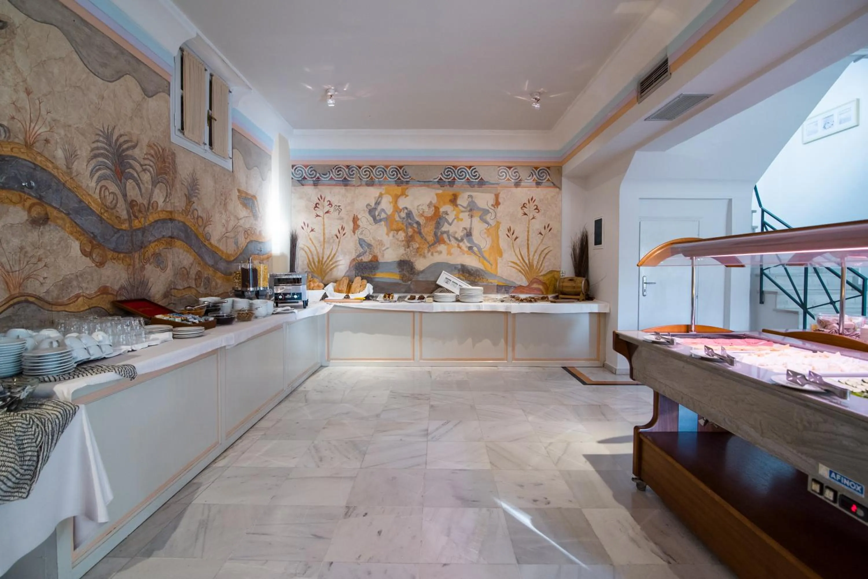 Buffet breakfast in Antinea Suites Hotel & Spa