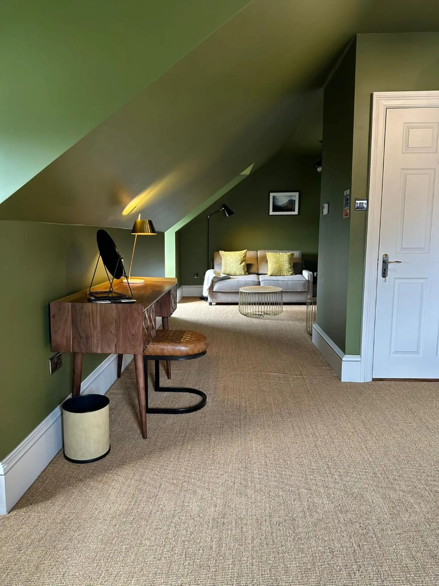 Bed in Rooms Above Sugar Boat