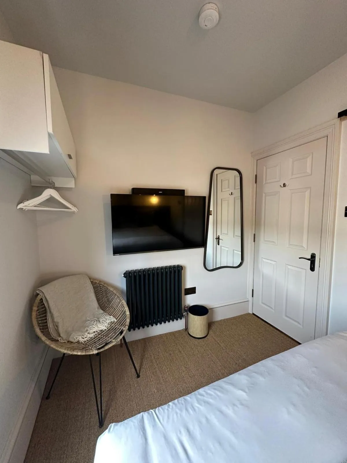 Bed in Rooms Above Sugar Boat