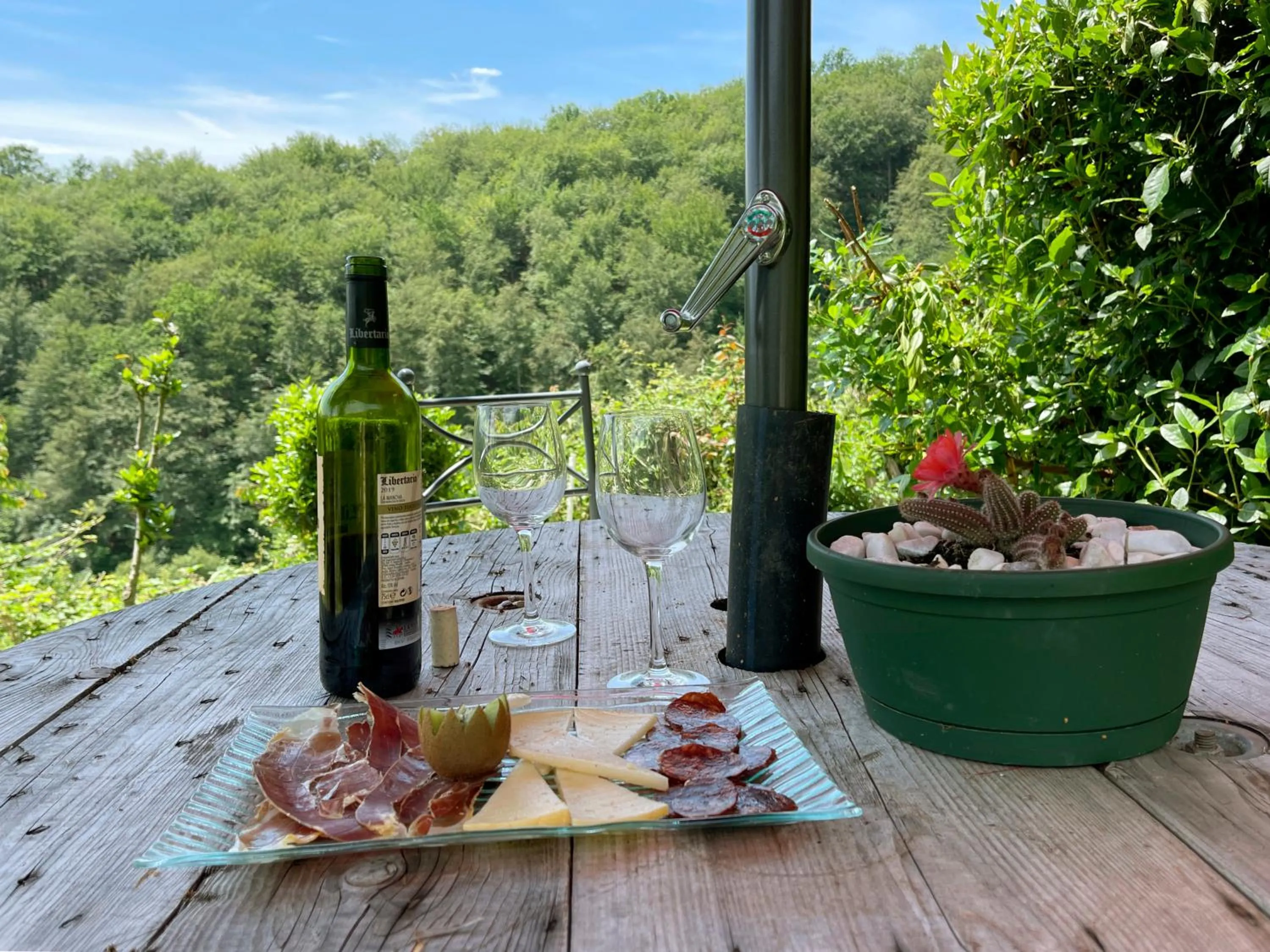 Natural landscape in Hotel Peruskenea