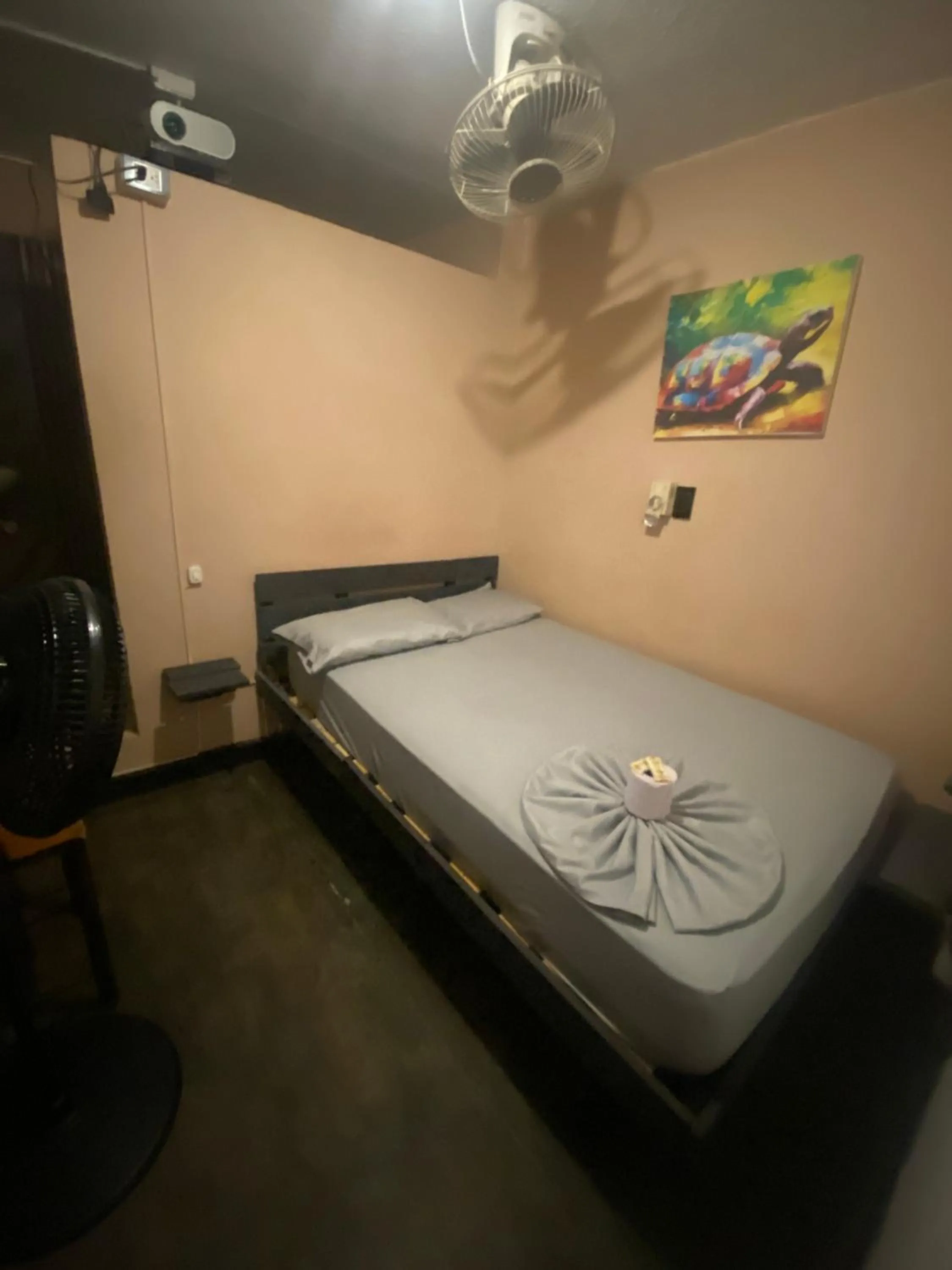 Bed in Hotel Grand ilama