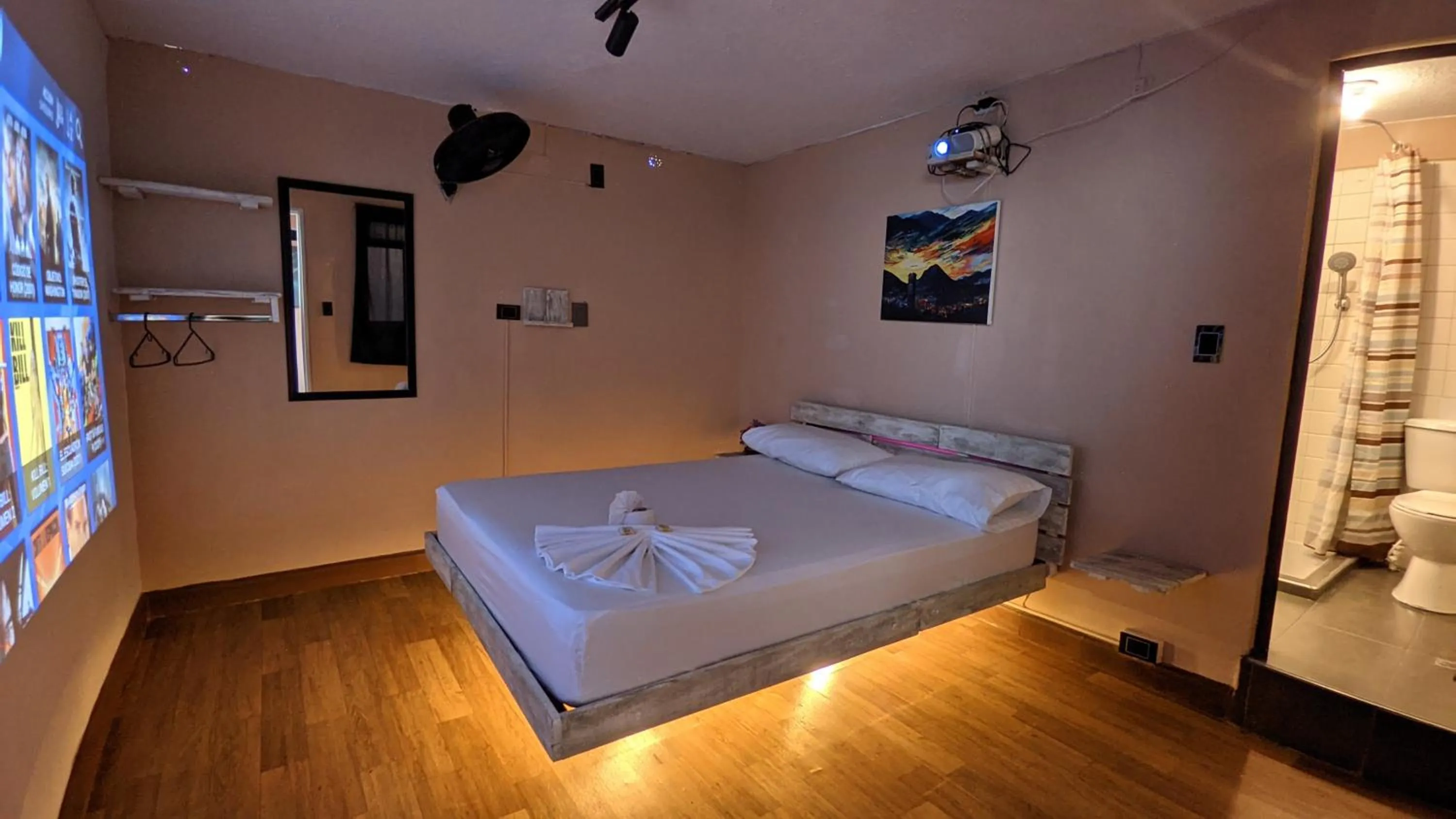 Bed in Hotel Grand ilama