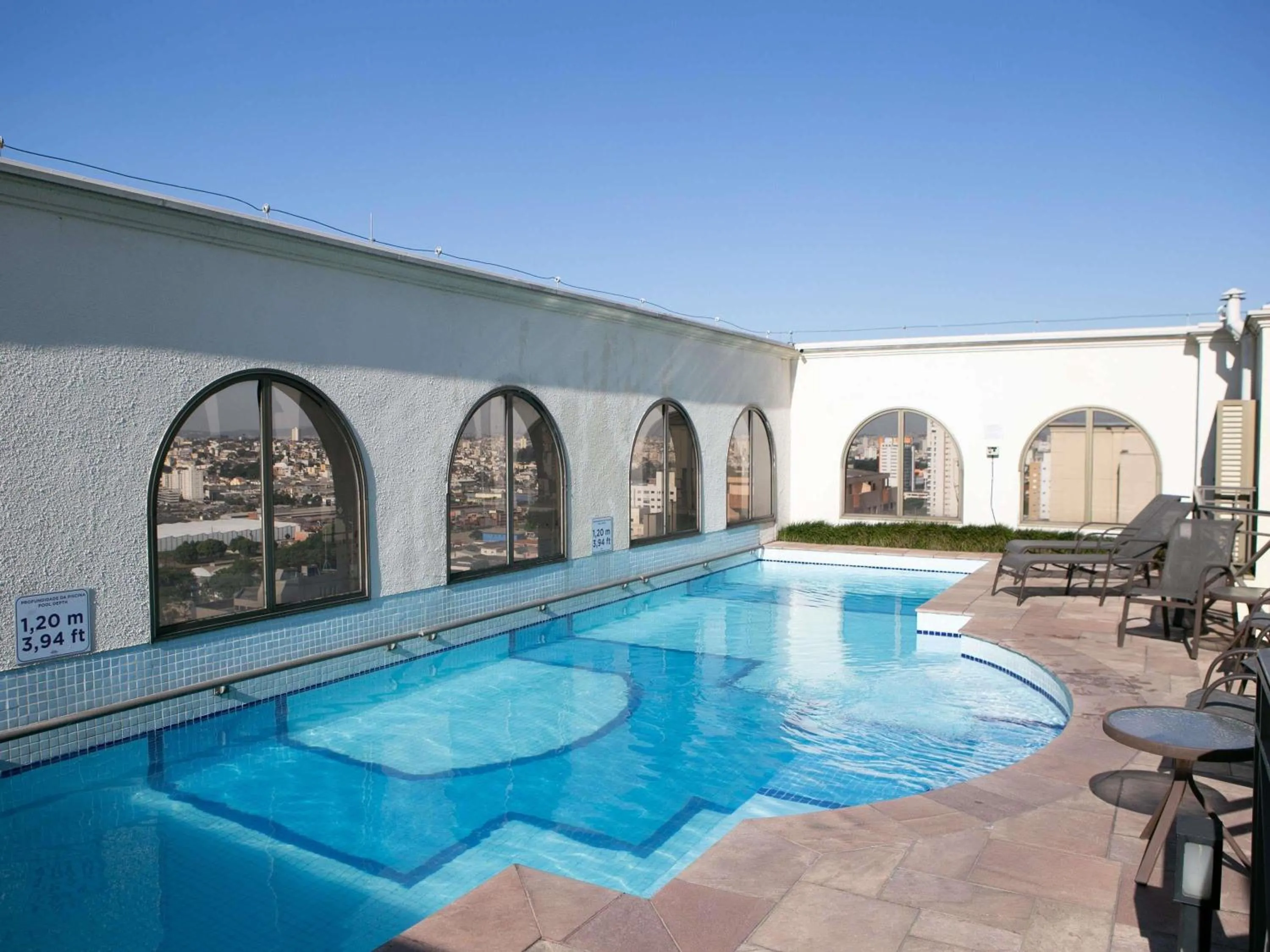 Pool view in Mercure Sao Caetano do Sul