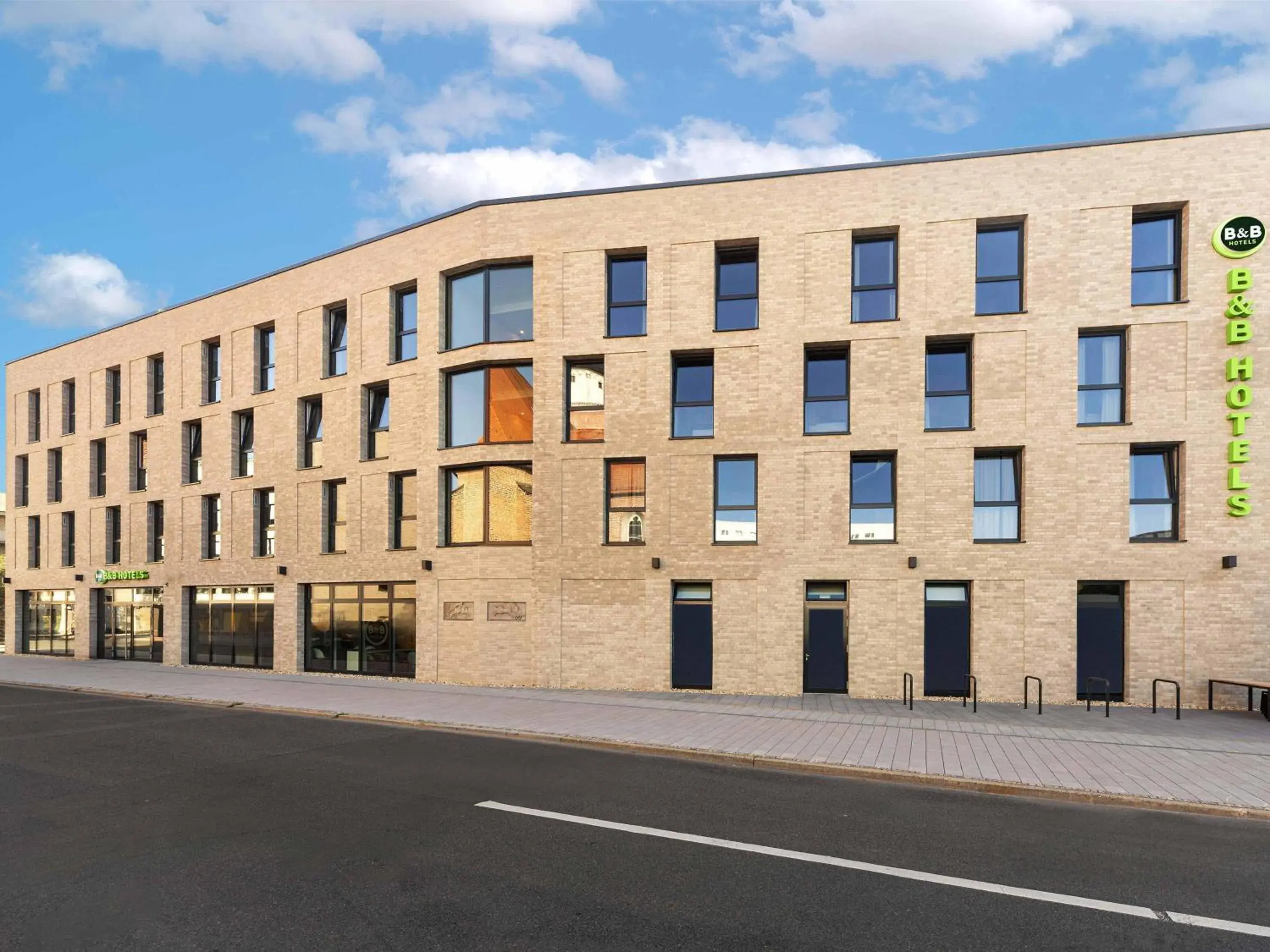 Property building in B&B Hotel Dessau Property building in B&B Hotel Dessau