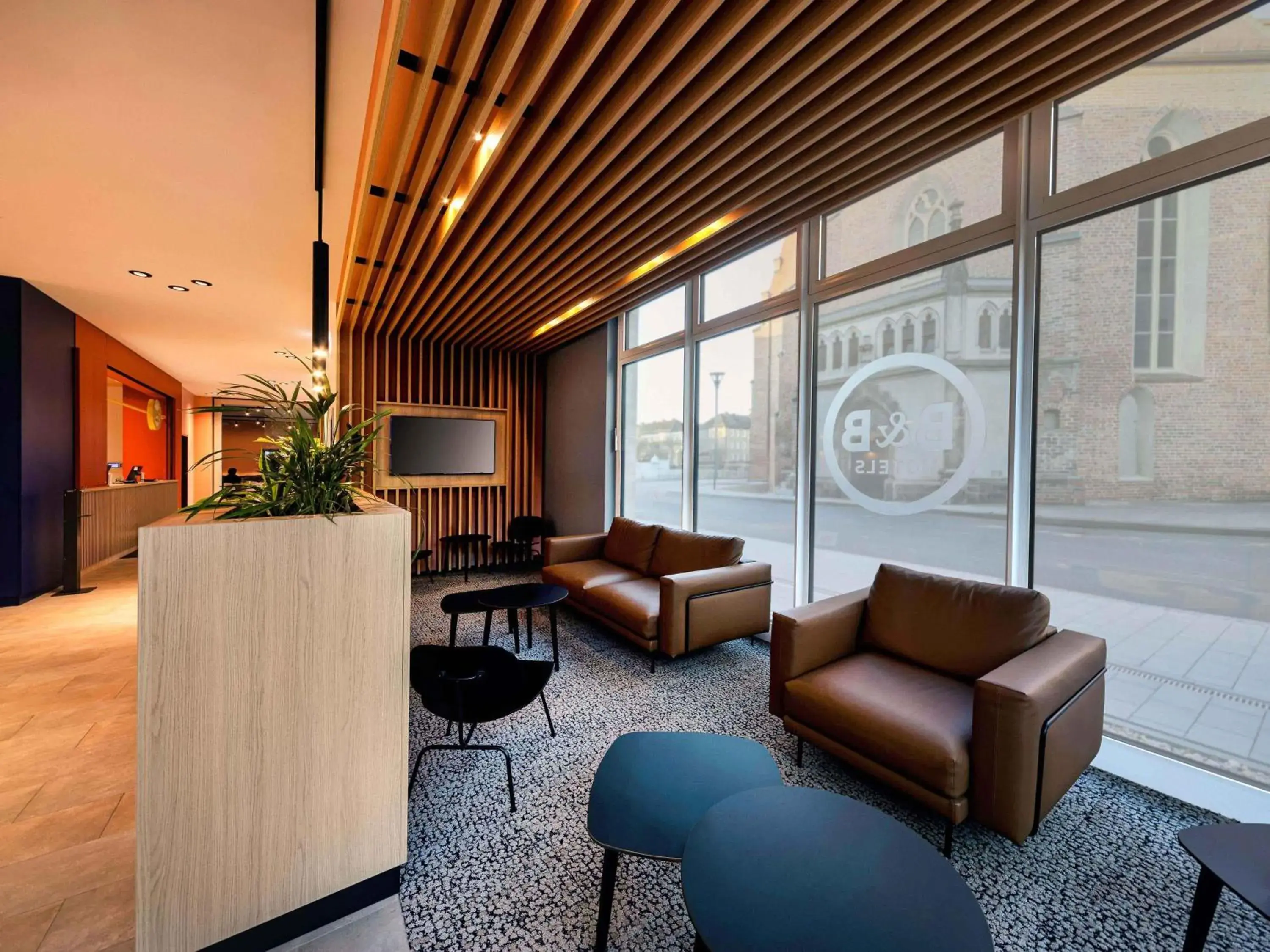 Lobby or reception in B&B Hotel Dessau Lobby or reception in B&B Hotel Dessau