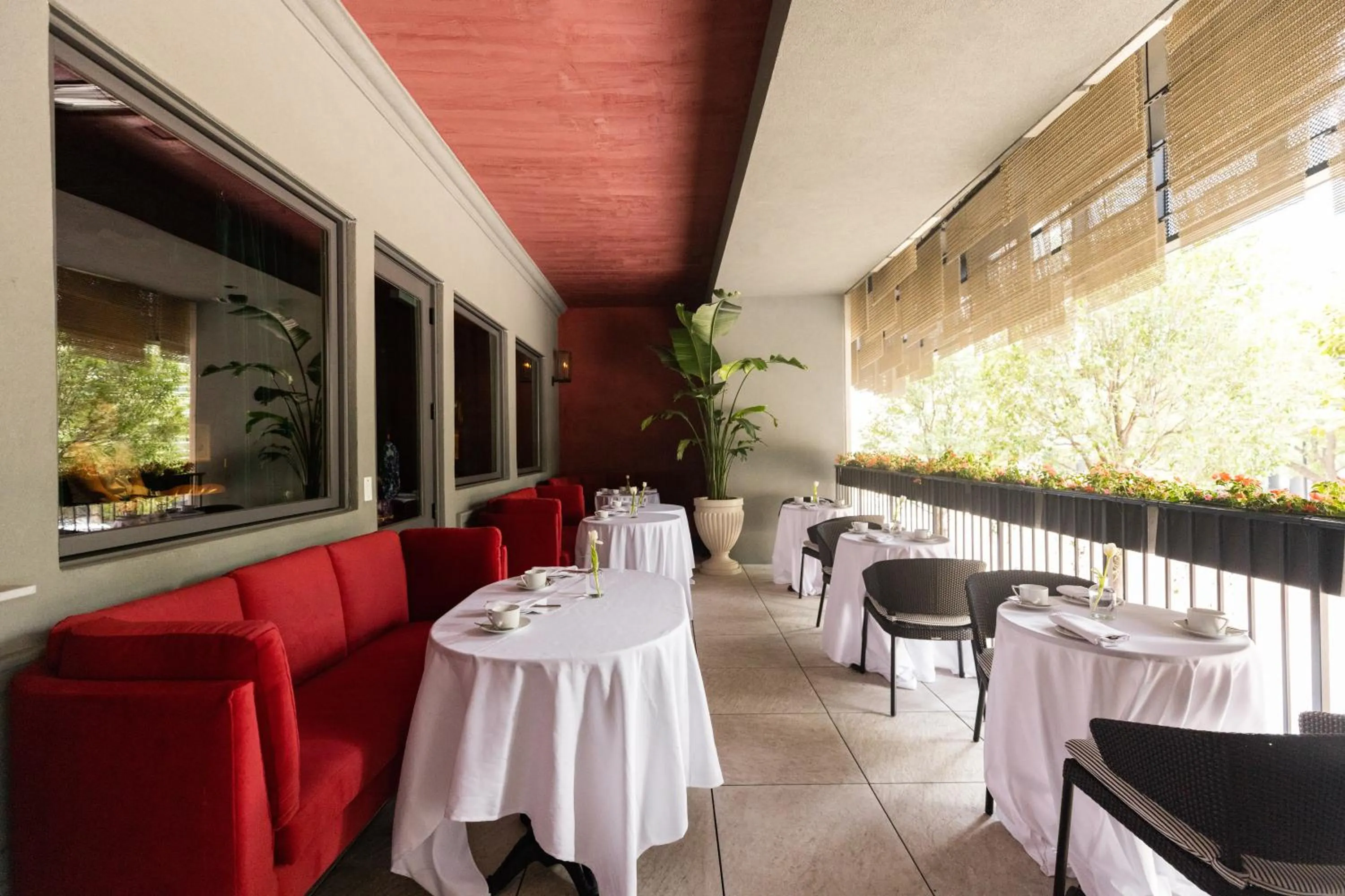 Restaurant/places to eat in Hôtel Swexan