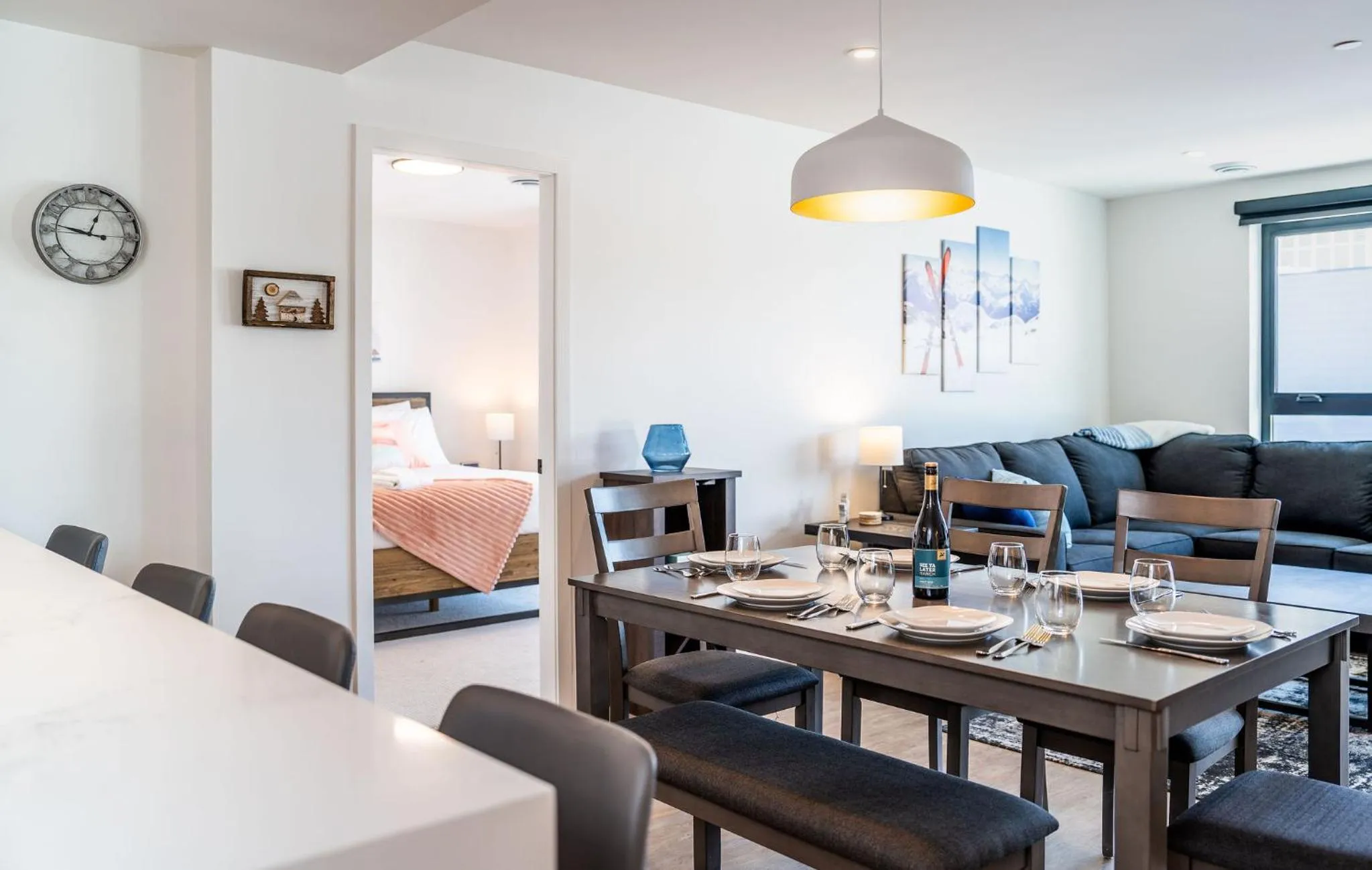 Bed in Alpine Dream by Revelstoke Vacations