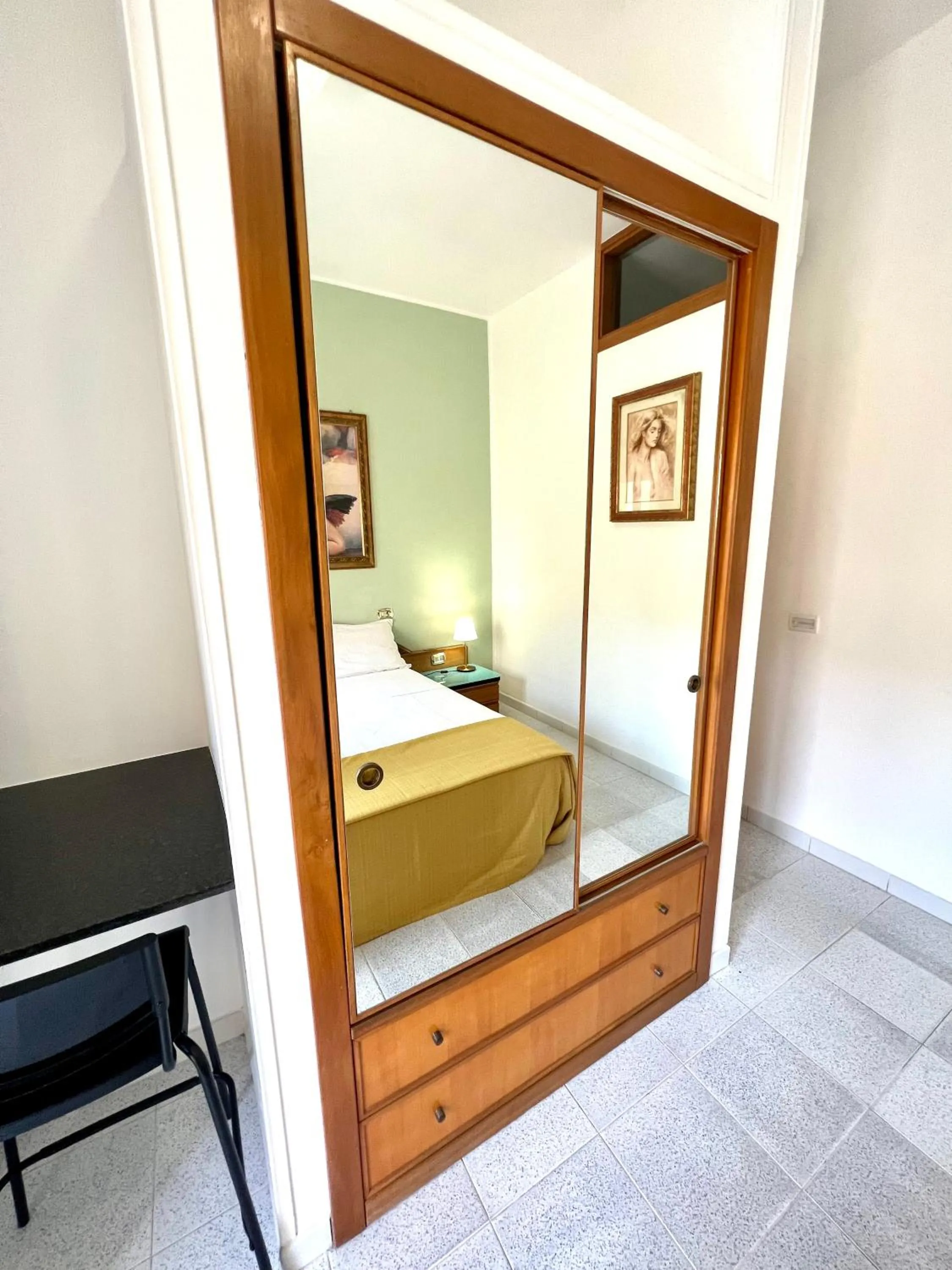 Bedroom, Bed in Hotel Minerva