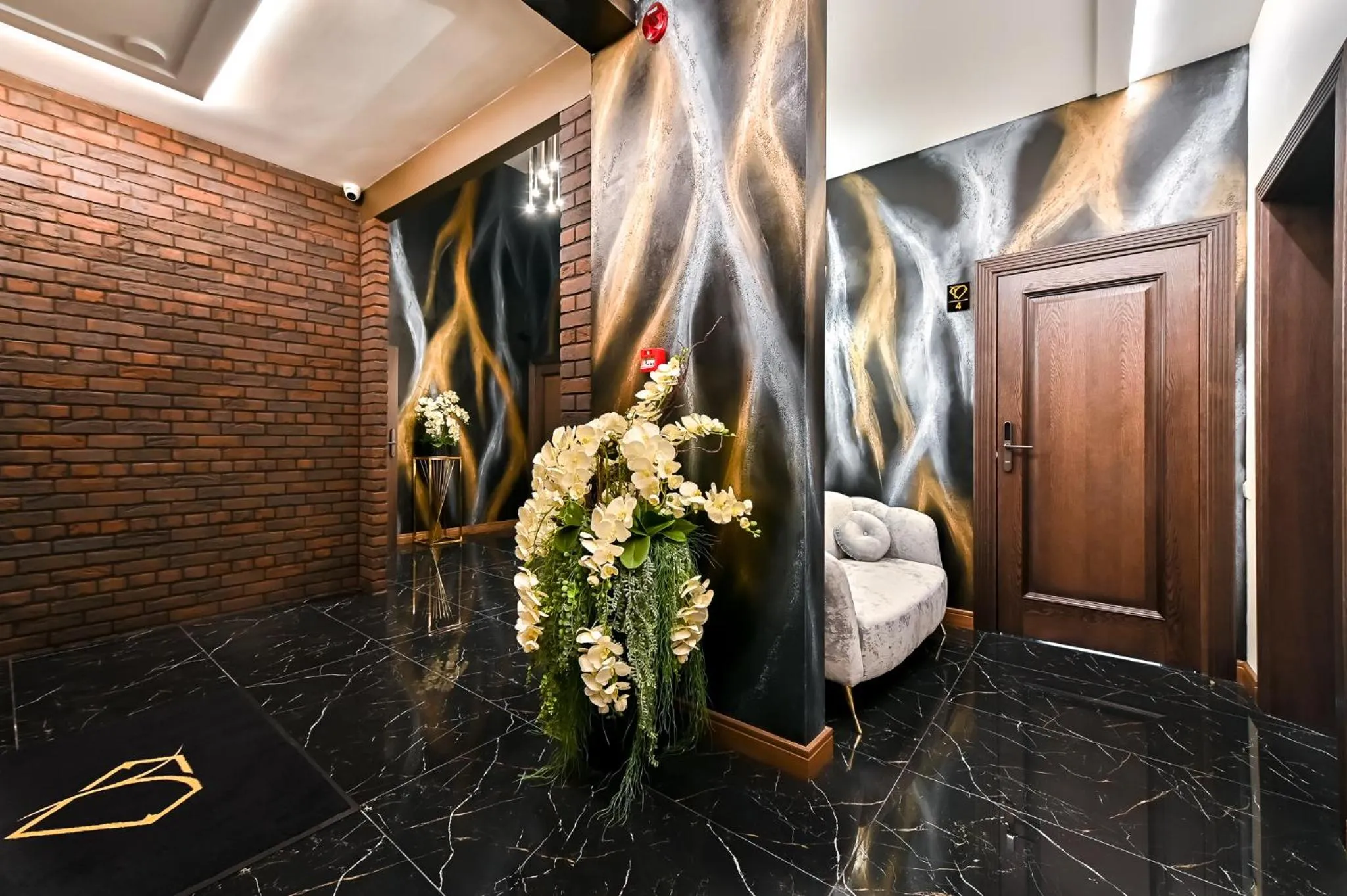 Seating area in Diamond svečių namai