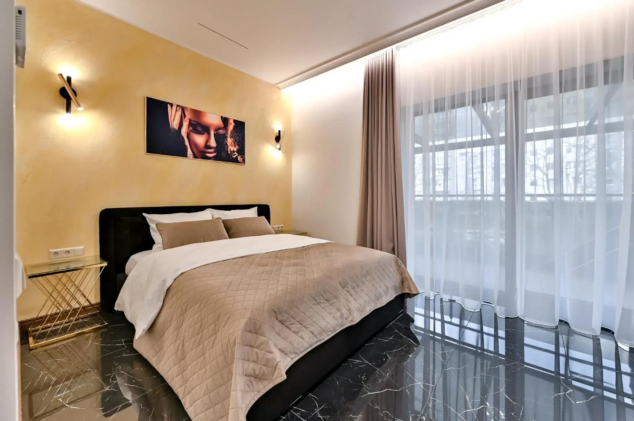 Double Room with Terrace in Diamond svečių namai Double Room with Terrace in Diamond svečių namai