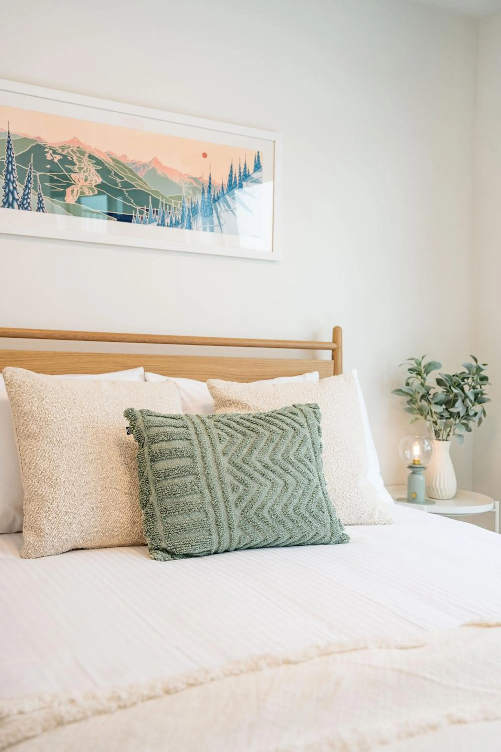 Bed in Adanac by Revelstoke Vacations