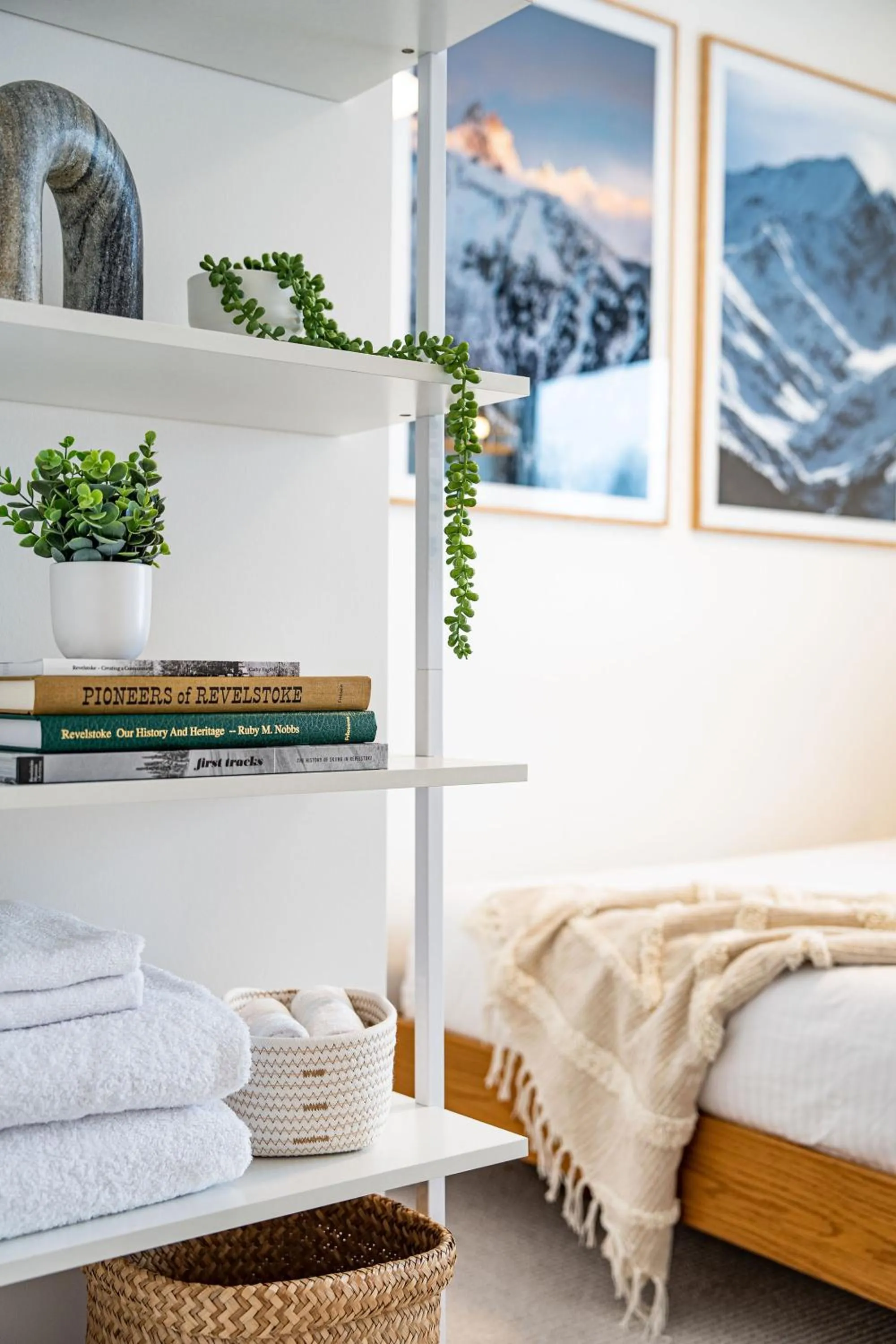 Bed in Adanac by Revelstoke Vacations