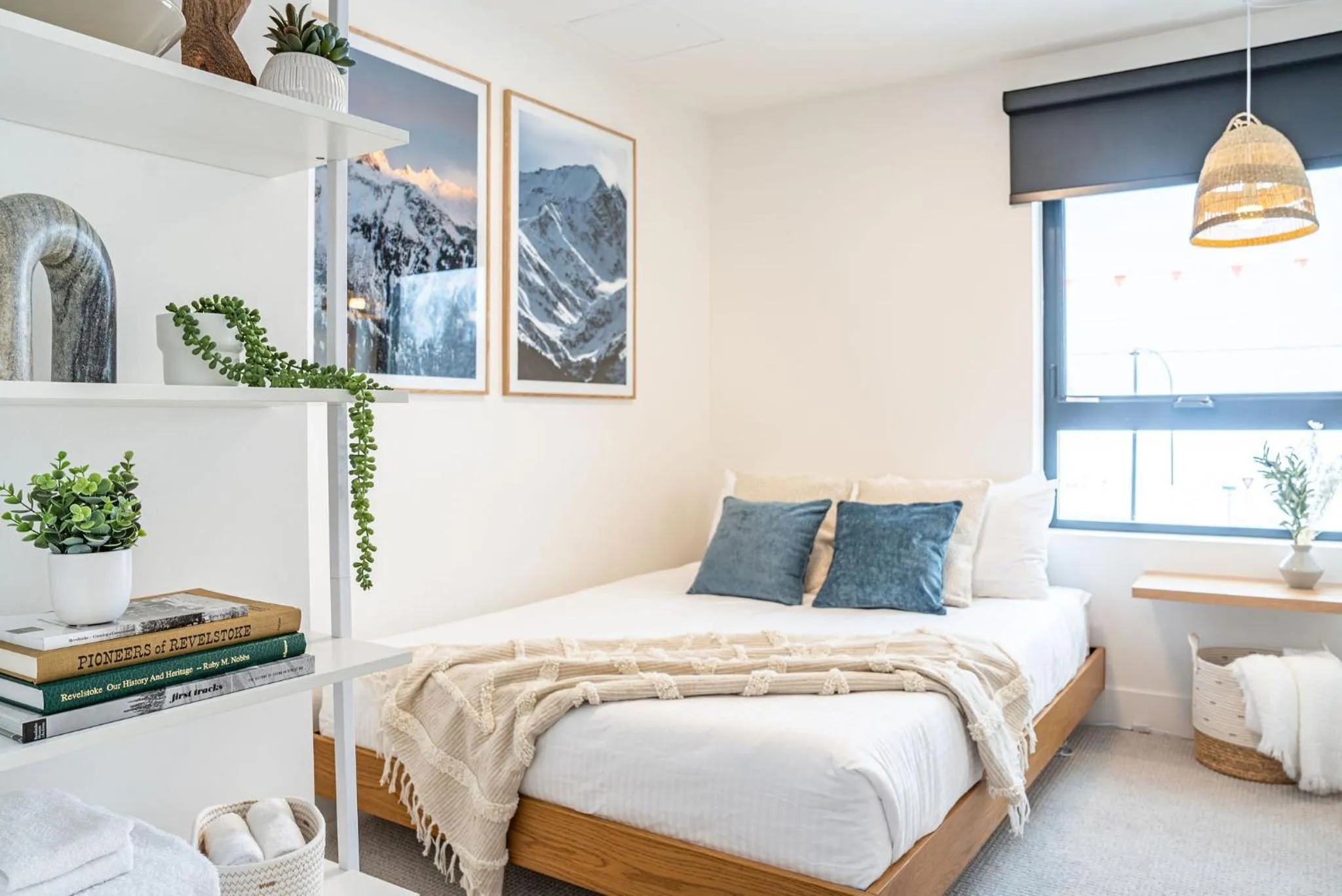 Bed in Adanac by Revelstoke Vacations