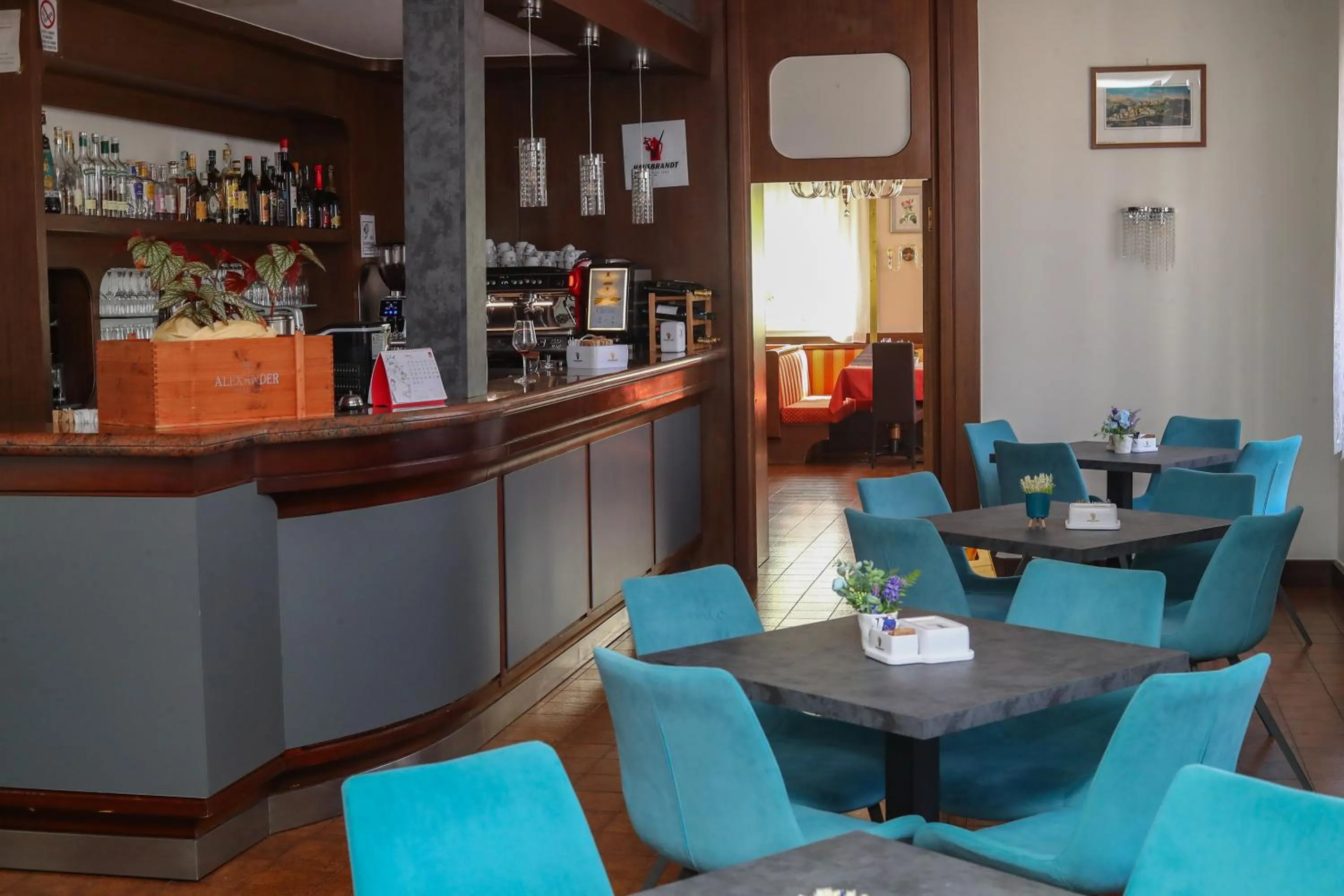 Lounge or bar in Hotel Regina del Bosco