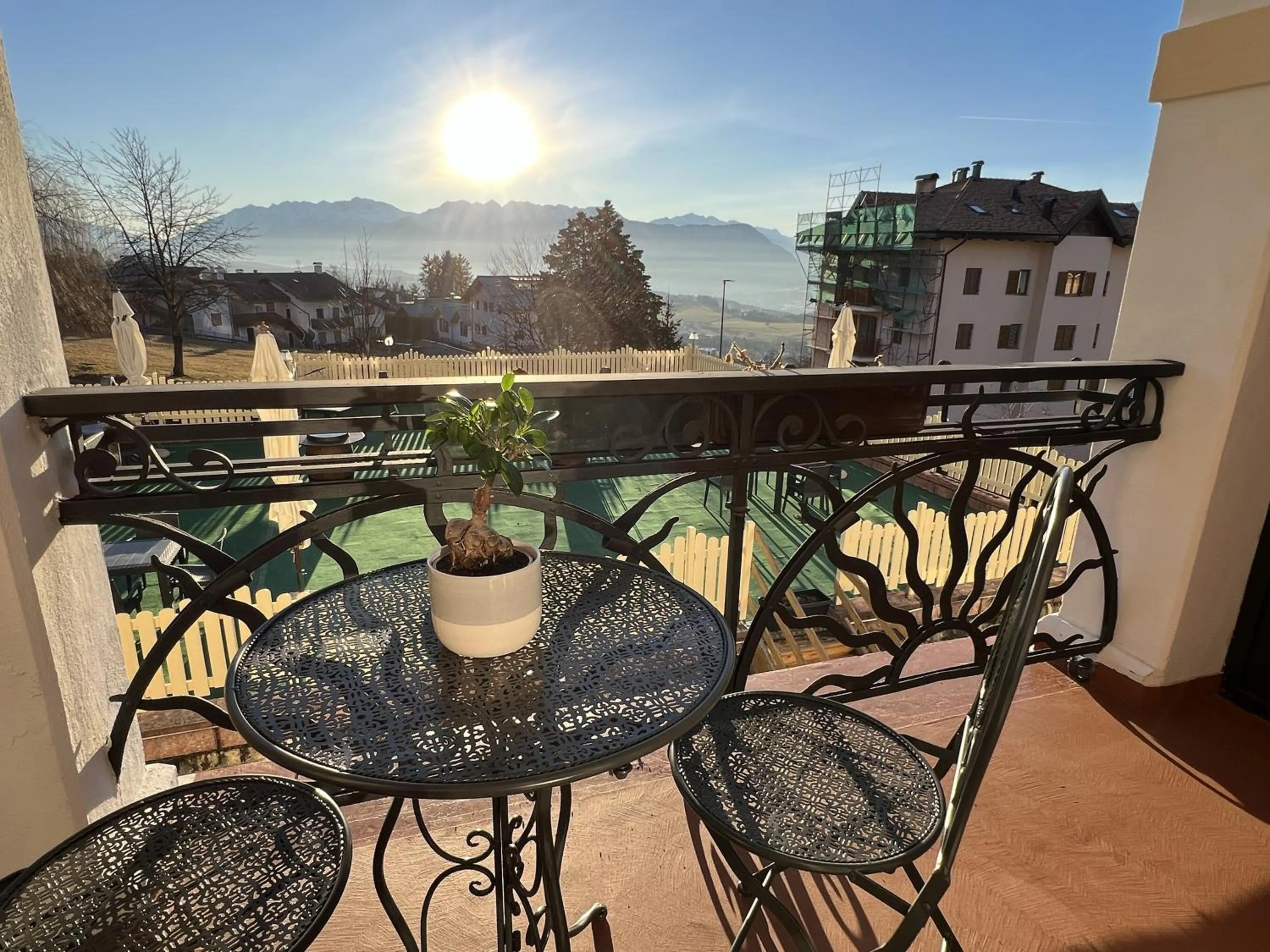 Mountain view in Hotel Regina del Bosco