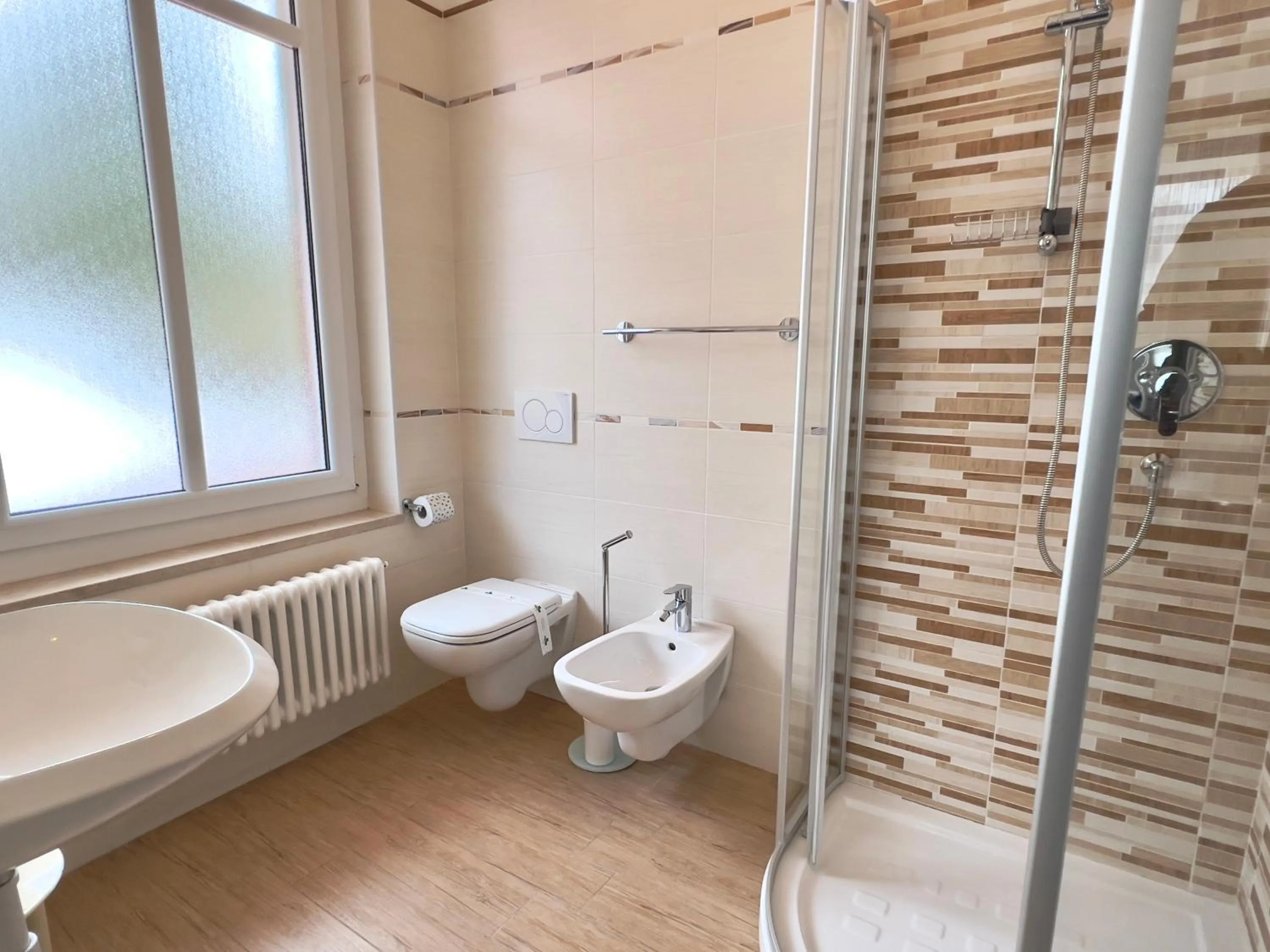 Bathroom in Hotel Regina del Bosco