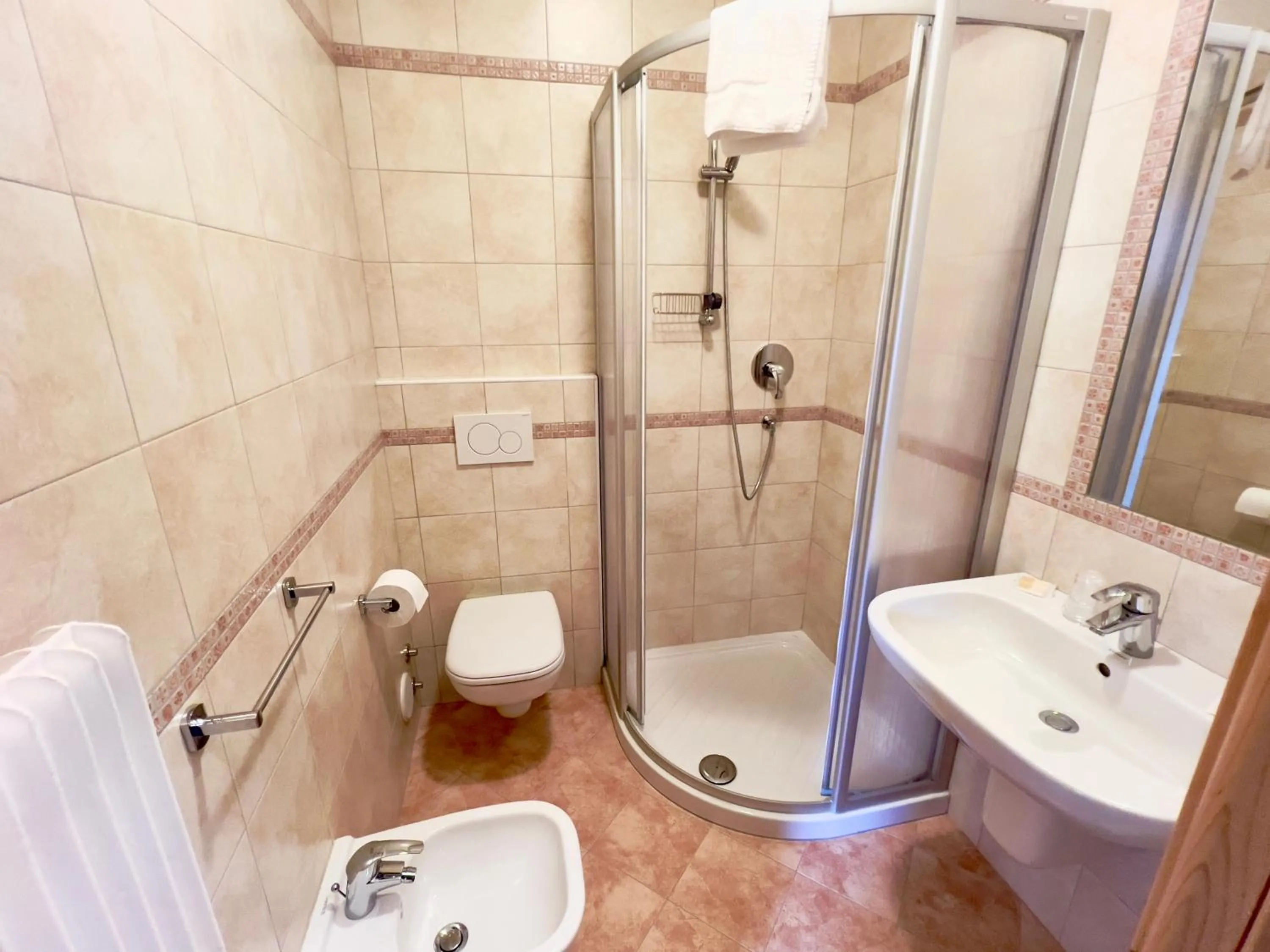 Bathroom in Hotel Regina del Bosco